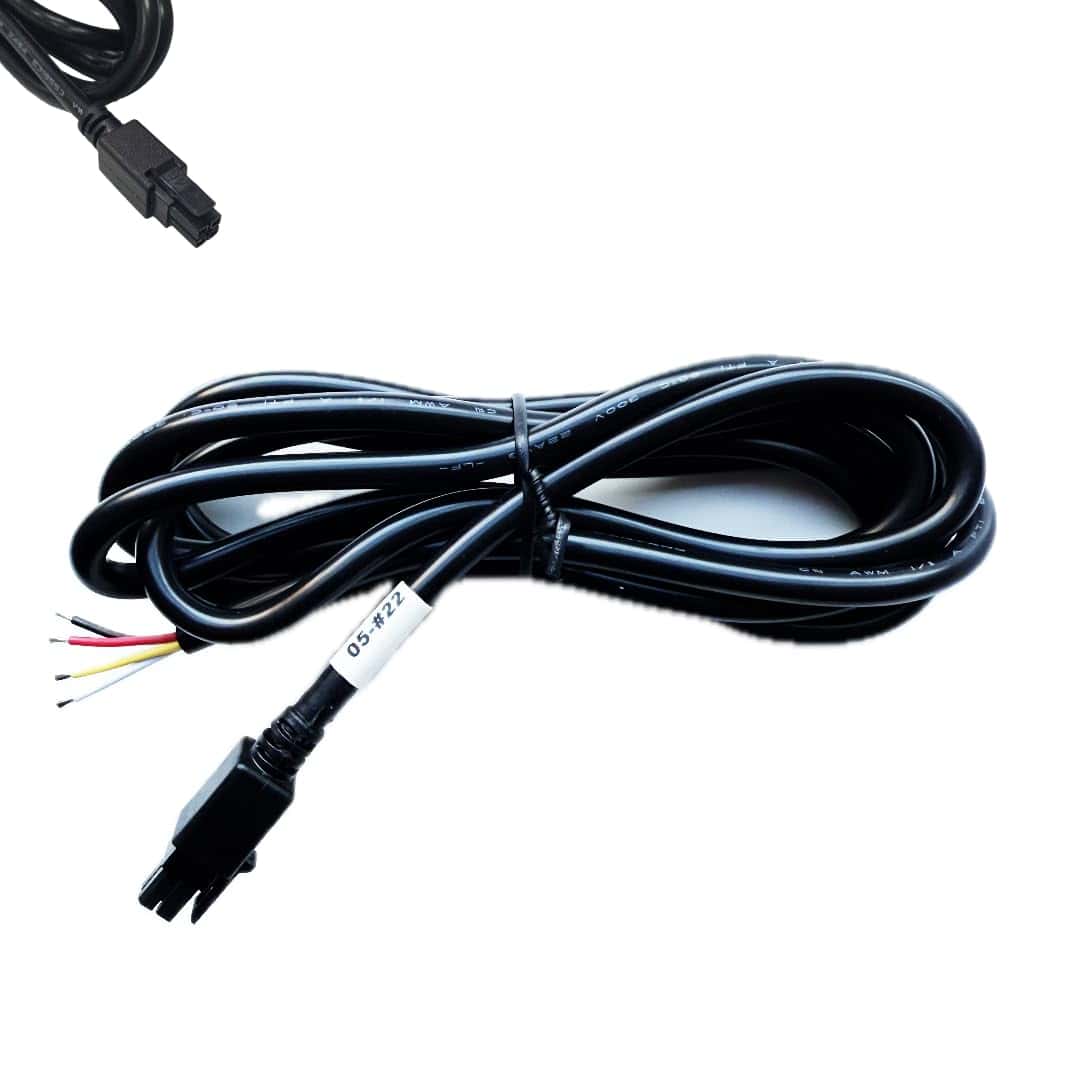 Cable de energía DC CompuPort de 4 pines, puntas de GPIO