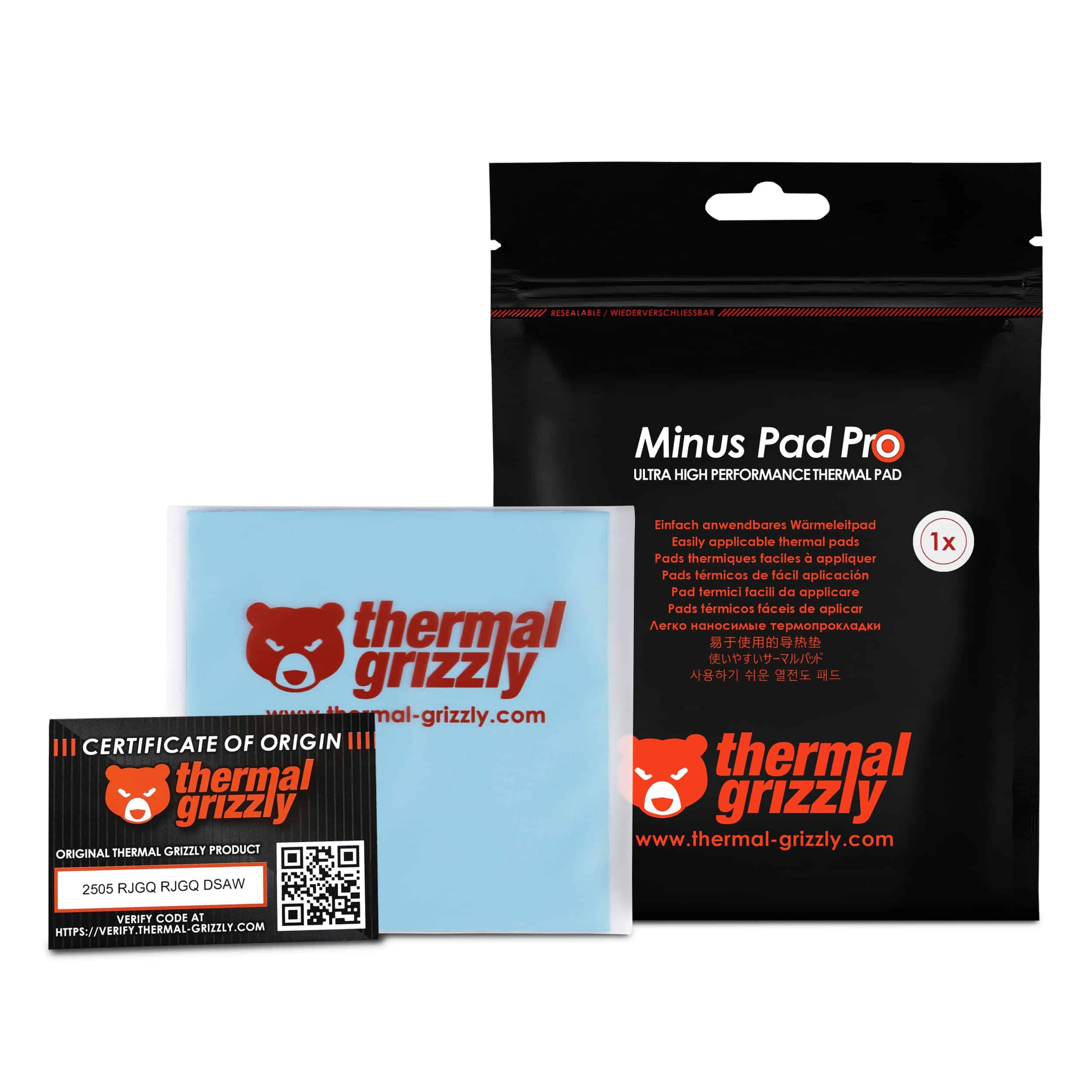 Almohadilla Térmica Thermal Grizzly Minus Pad Pro de