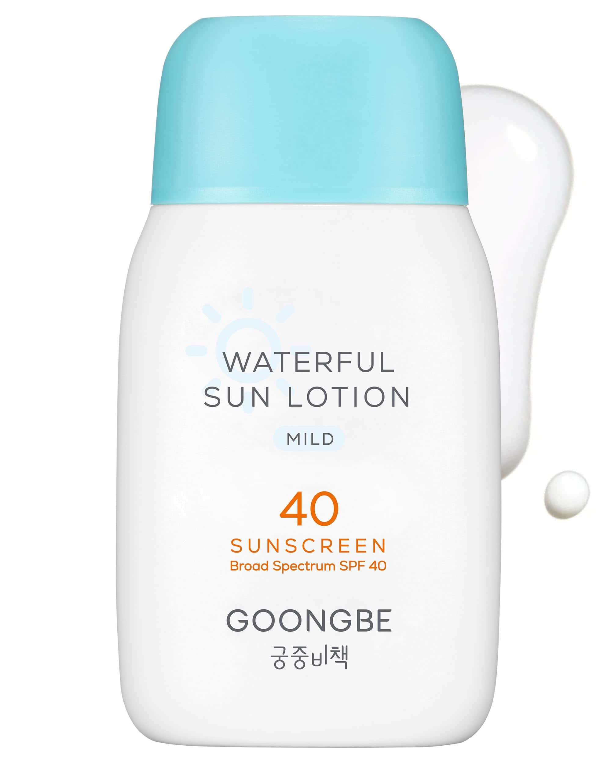 LOCIÓN SOLAR GOONGBE Waterful Mild SPF 40 - Protector Solar