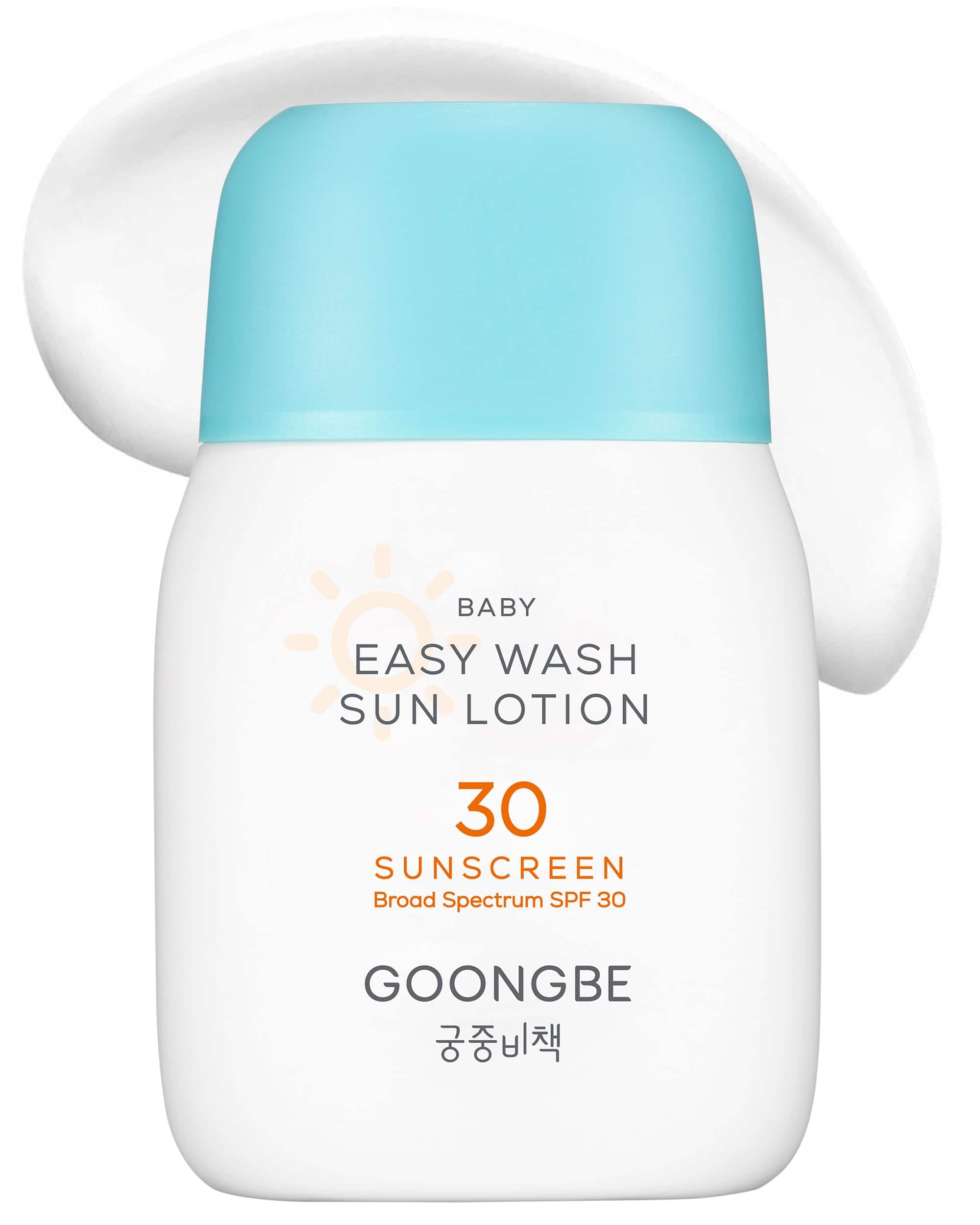 Protector Solar para Bebés GOONGBE Baby Easy Wash SPF 30 -