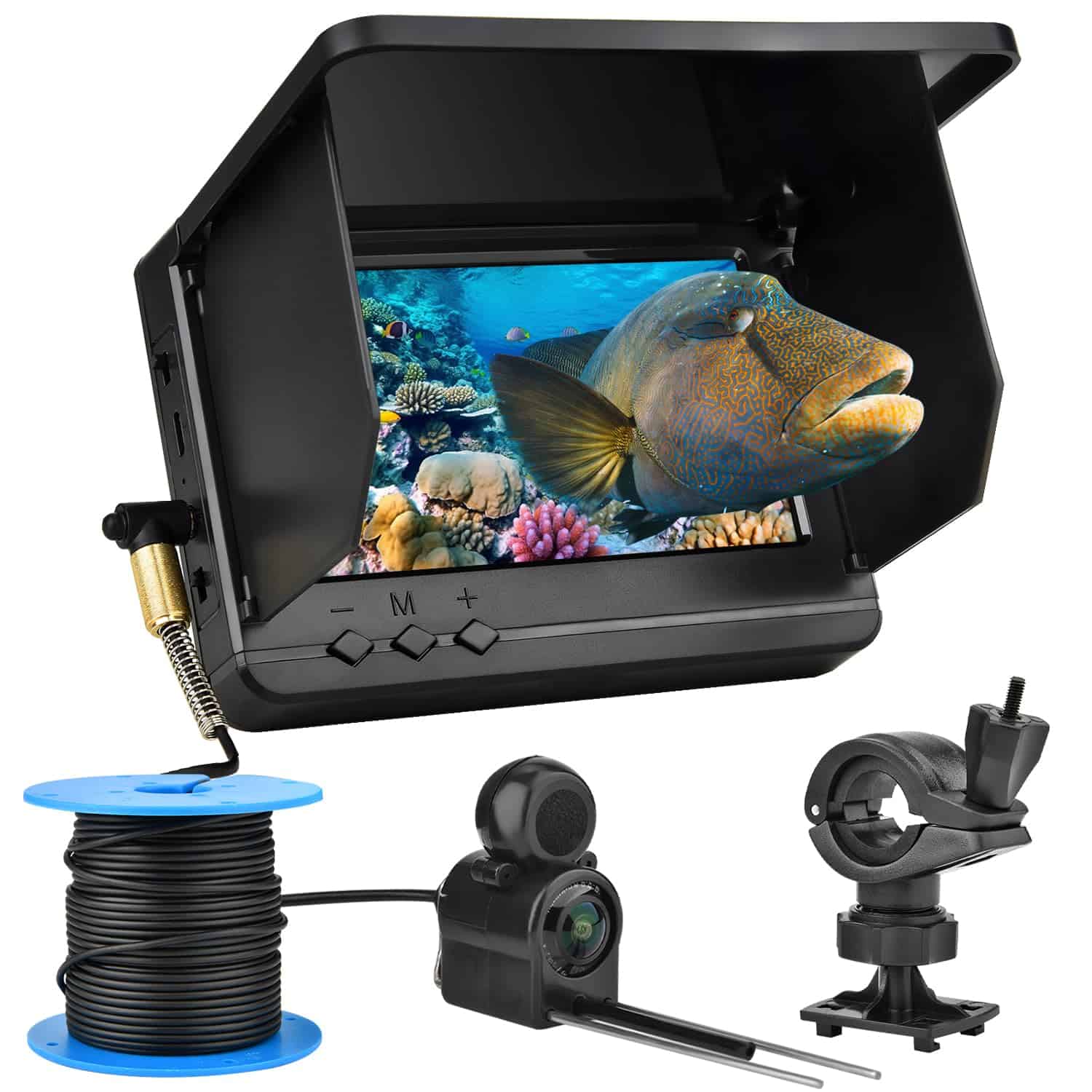 Cámara de Pesca Submarina con Localizador de Peces, Función