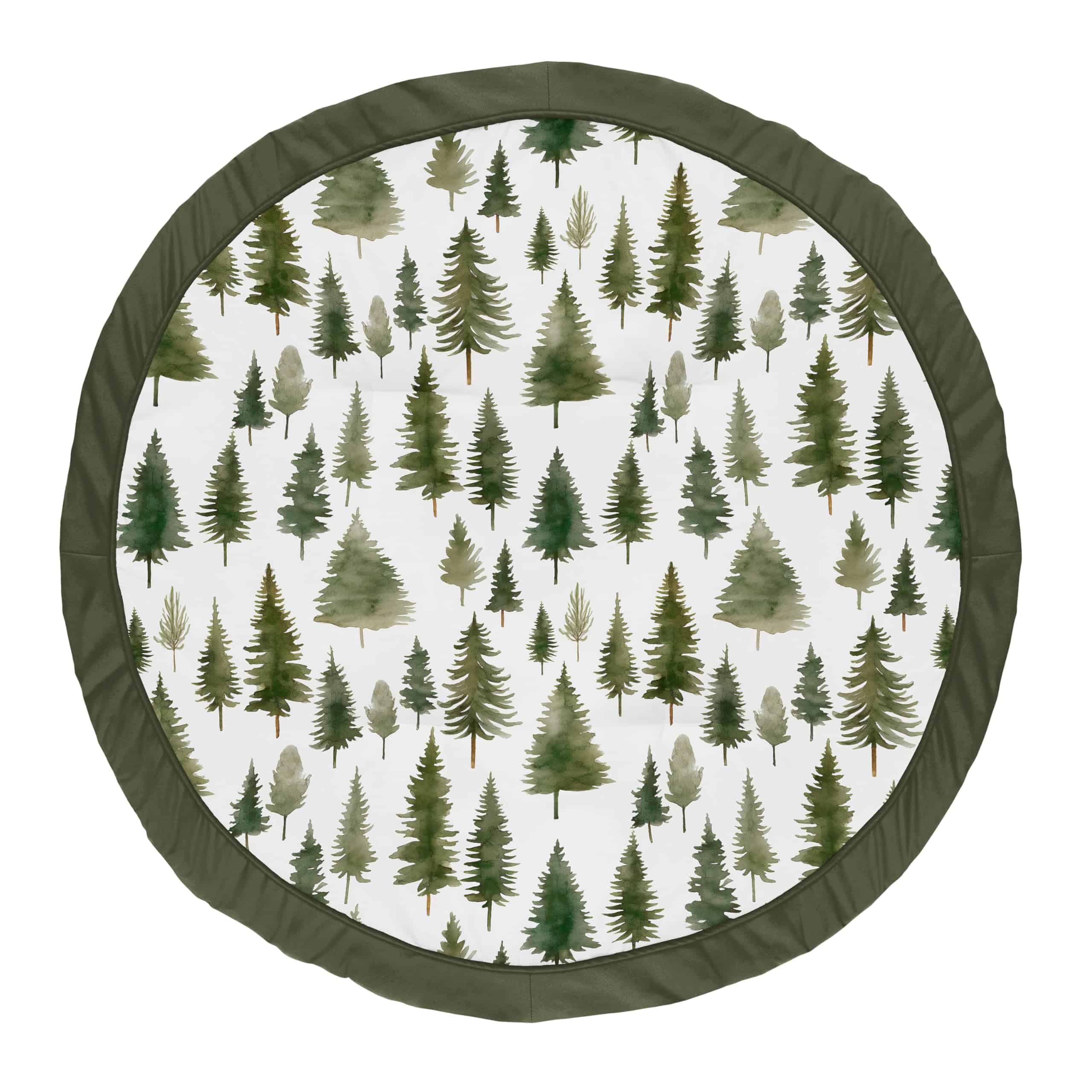 Tapete de juego para bebé unisex Sweet Jojo Designs verde