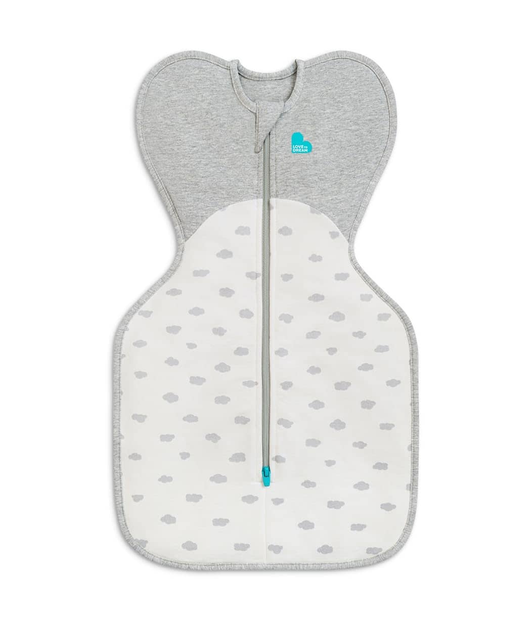 Love To Dream Swaddle UP, Saco de -Blanco Nube Menta