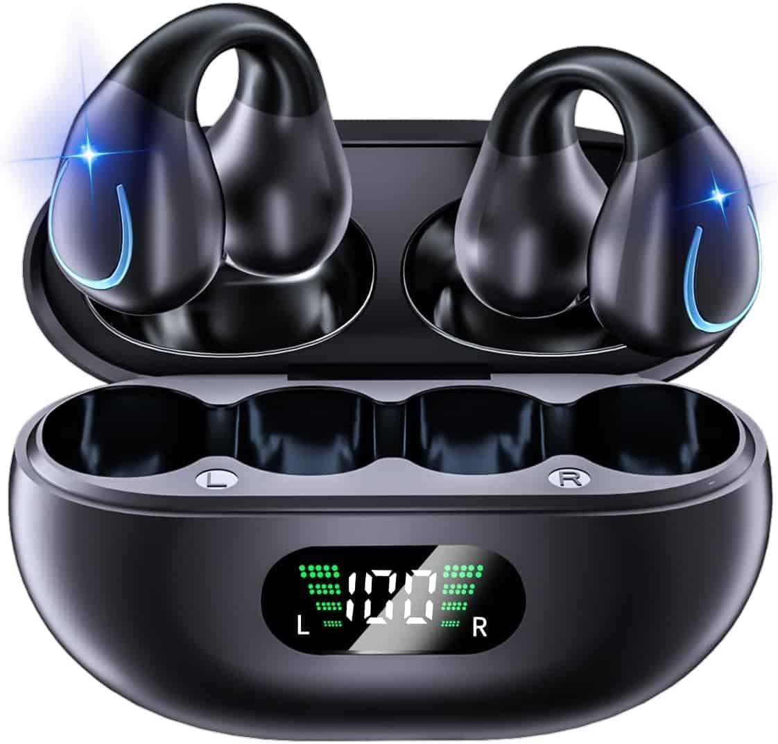 Auriculares inalámbricos Bluetooth 5.3 de conducción ósea