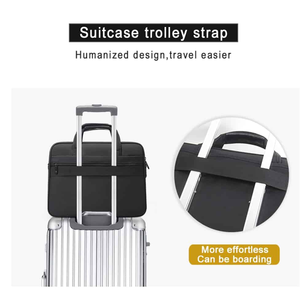 Alternative view of Maletines Grandes Para Hombres Bolso de Lona para Portátil