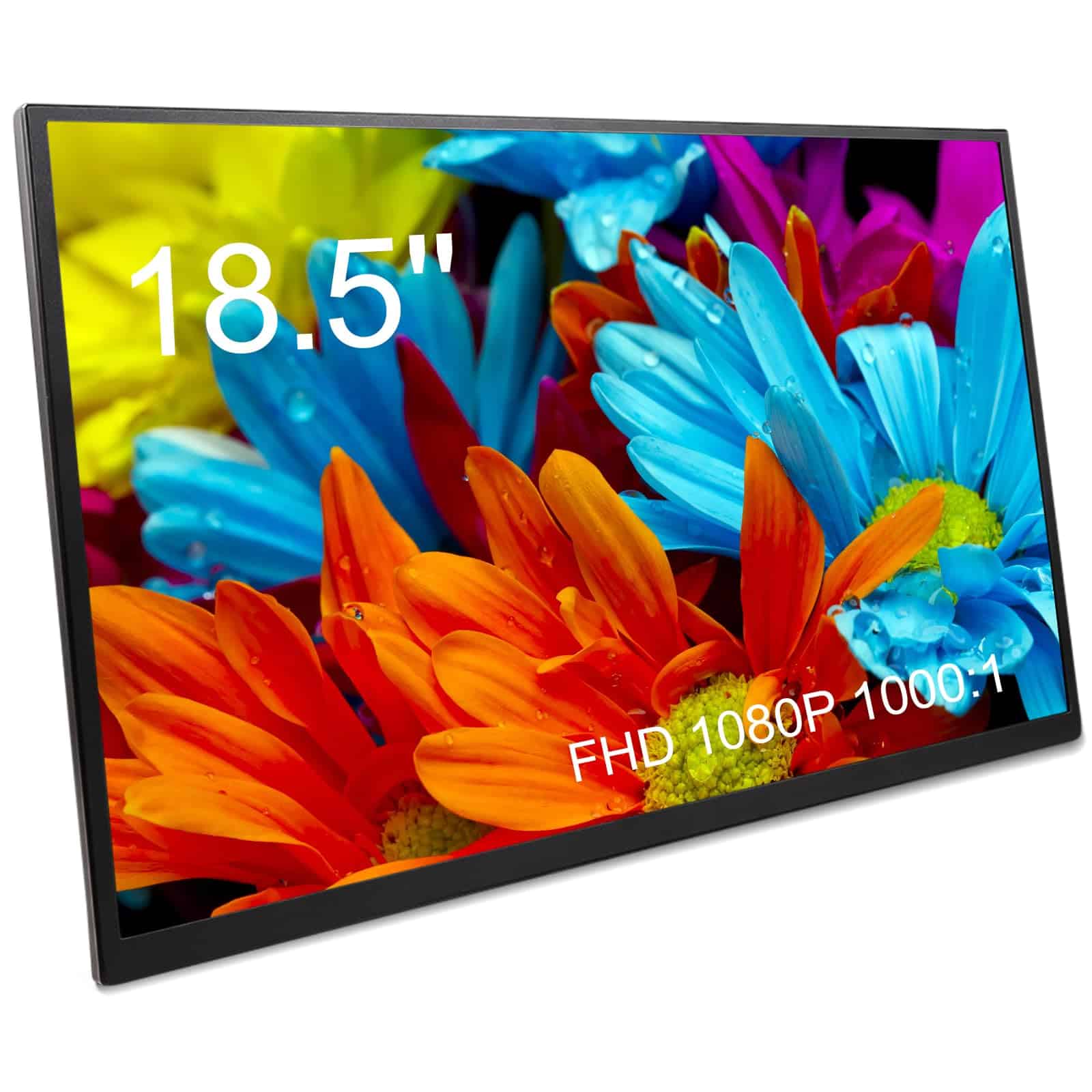 Monitor Portátil Maovz de 18.5 pulgadas, 1080P FHD IPS