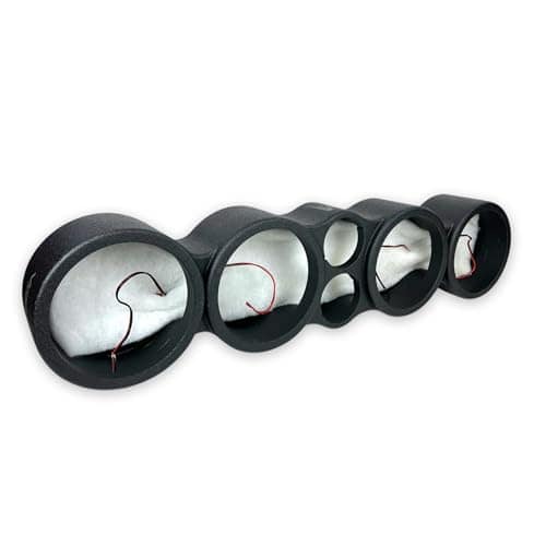 Menace Audio Quad (4) 8" con 2 x 4 Tweeters Caja de Medios