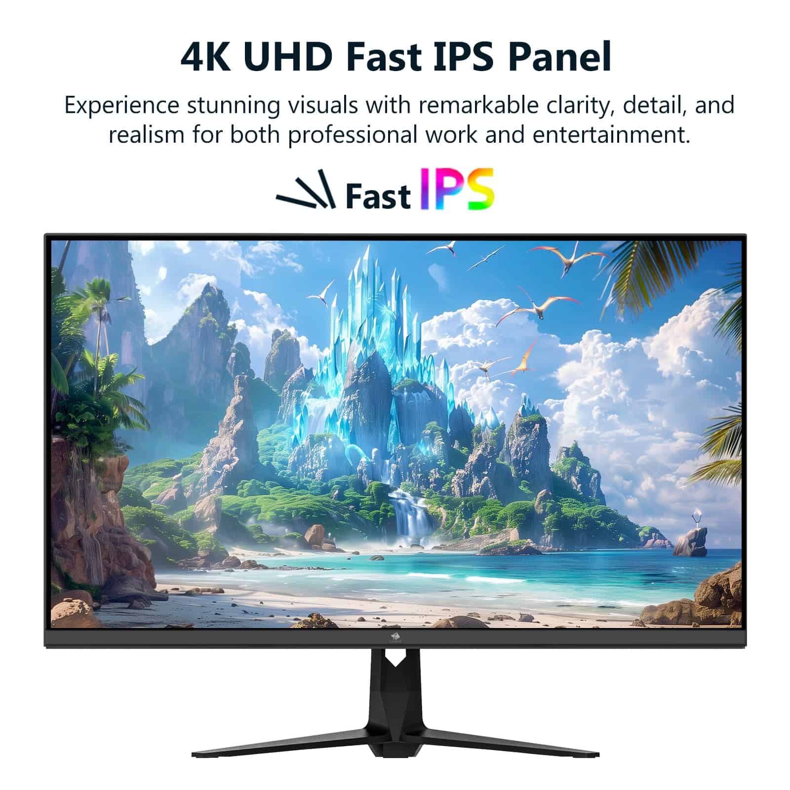 Alternative view of Monitor 4K, Z-Edge 27 pulgadas IPS Monitor, UHD 3840x2160