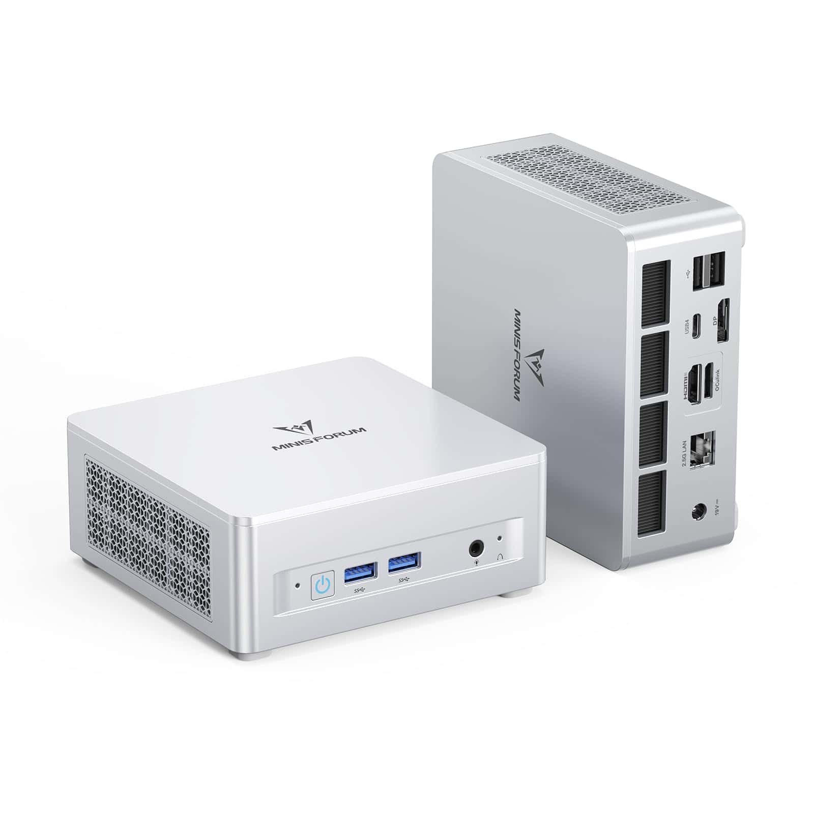 MINISFORUM UM880 Plus Mini PC AMD Ryzen 7 8845HS(8C/16T,