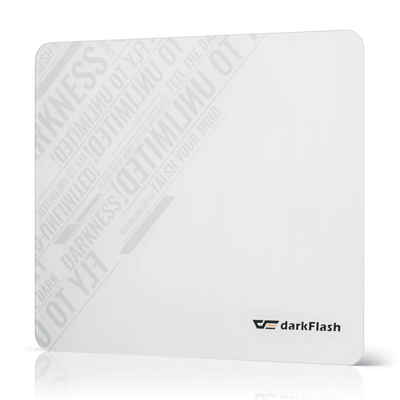 darkFlash Glass Mouse Pad 11.8�10.2 Inch, Superficie de
