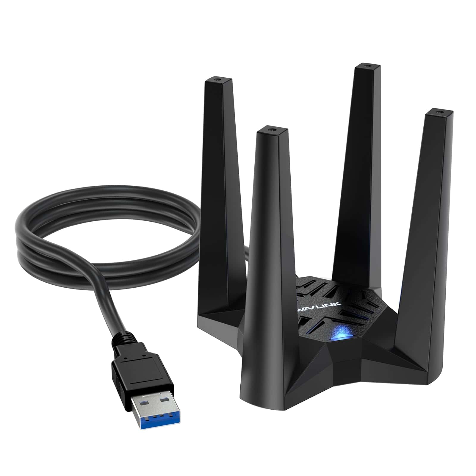 Adaptador de WiFi USB WAVLINK AX1800 para PC de escritorio,