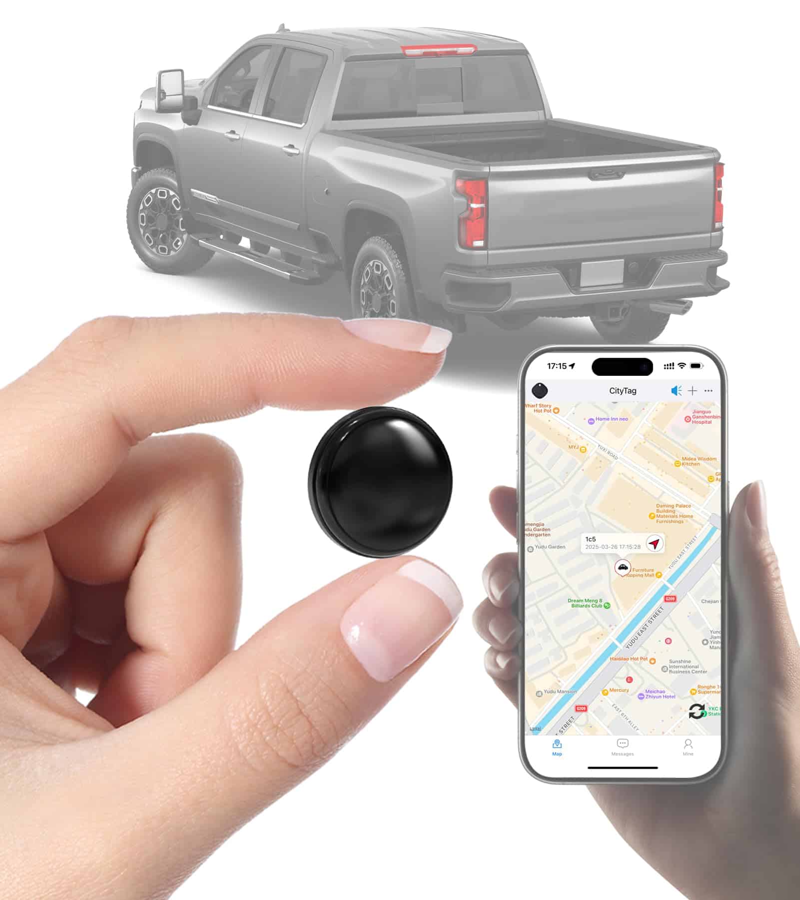 Rastreador GPS para Vehículos – Sin Tarifa Mensual,
