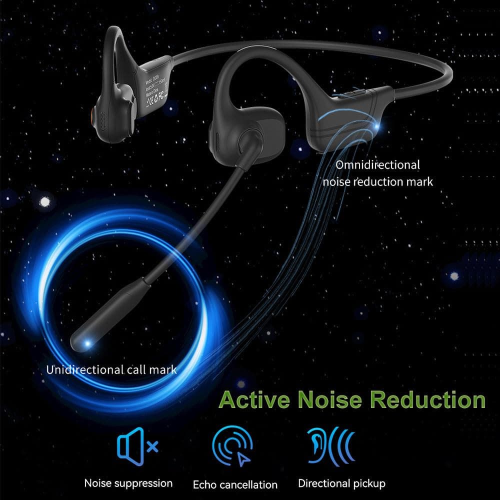Alternative view of Audífono de Conducción Ósea AYI con Bluetooth de Micrófono