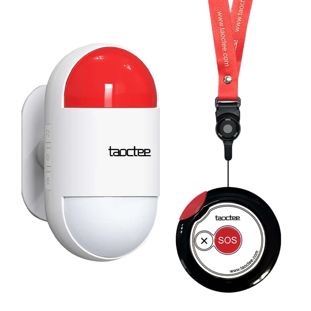 Botón de Pánico TAOCTEE para Alarma de Seguridad Emergencia