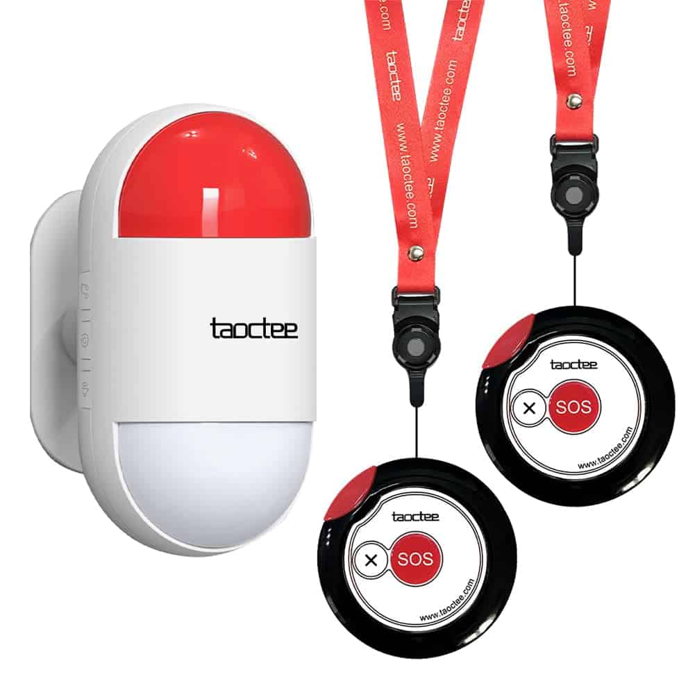 Botón de Pánico taoctee para Alarma de Seguridad Emergencia