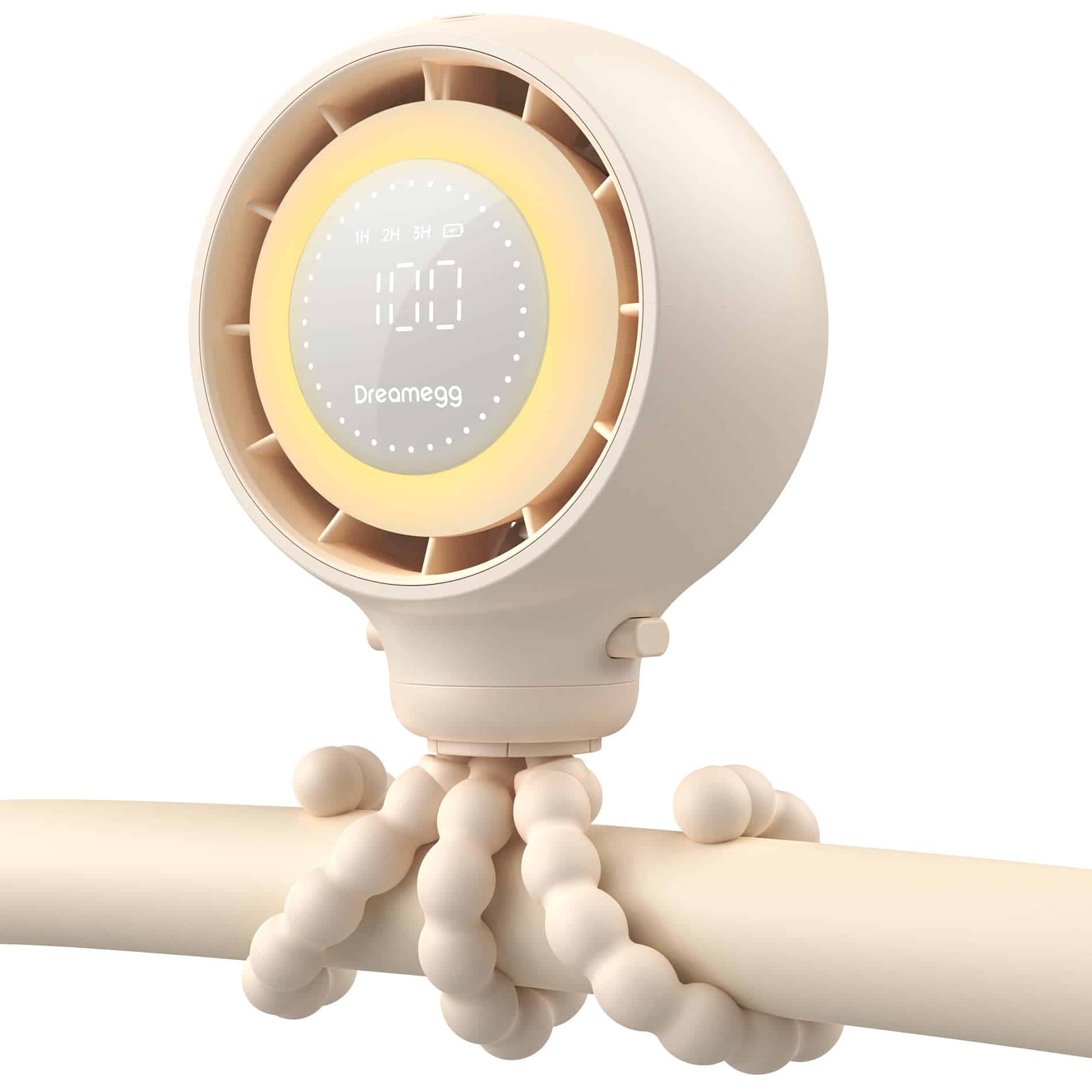 Ventilador portátil Dreamegg para cochecito - Ventilador de