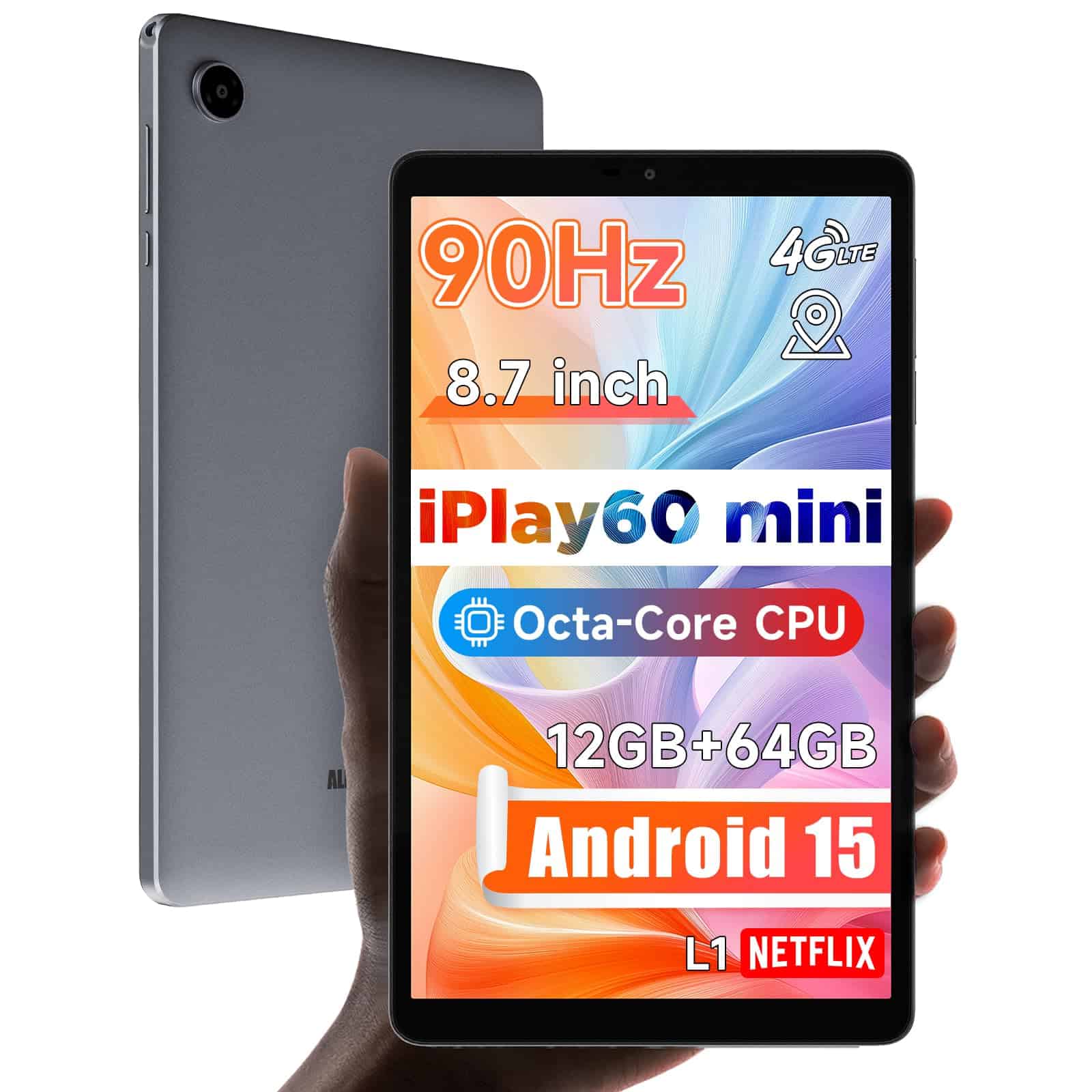 Tableta Android ALLDOCUBE, iPlay 60 Mini Tab de 8.7", 90Hz