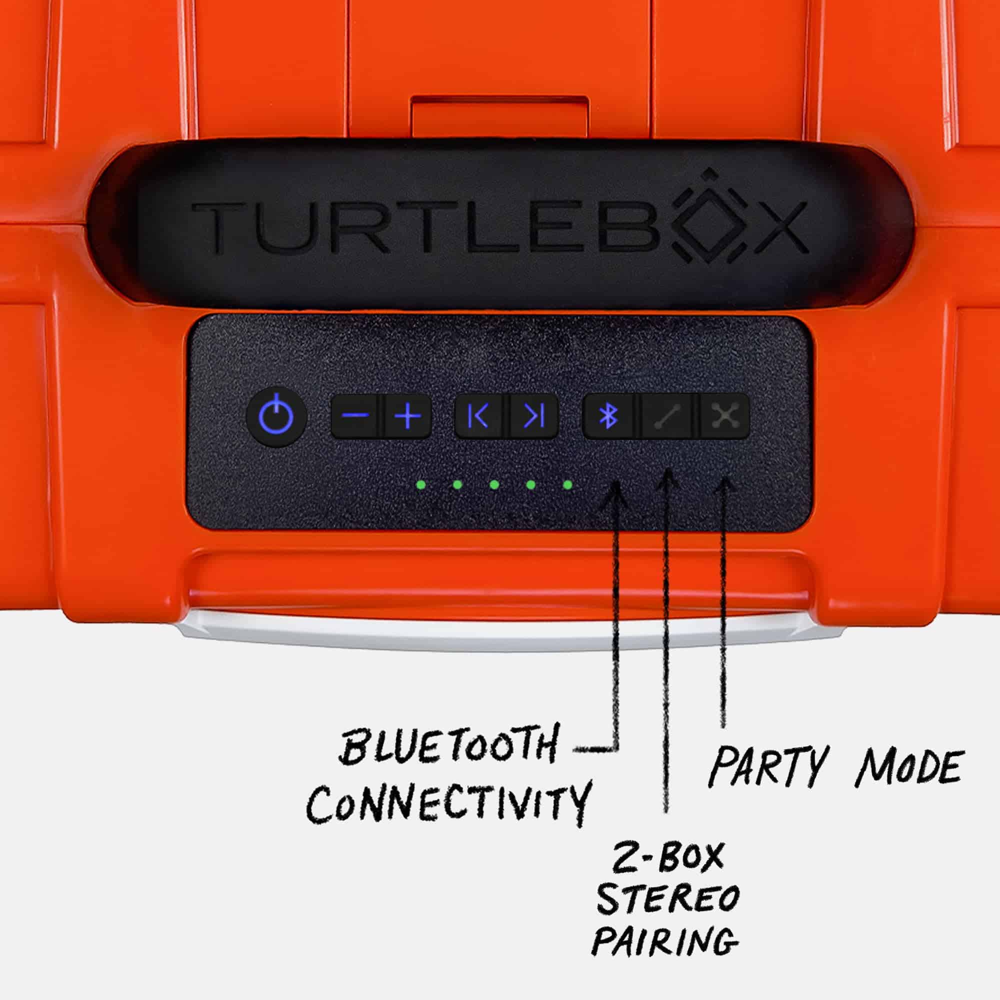 Alternative view of Turtlebox Original Gen 3: Altavoz Bluetooth -Naranja