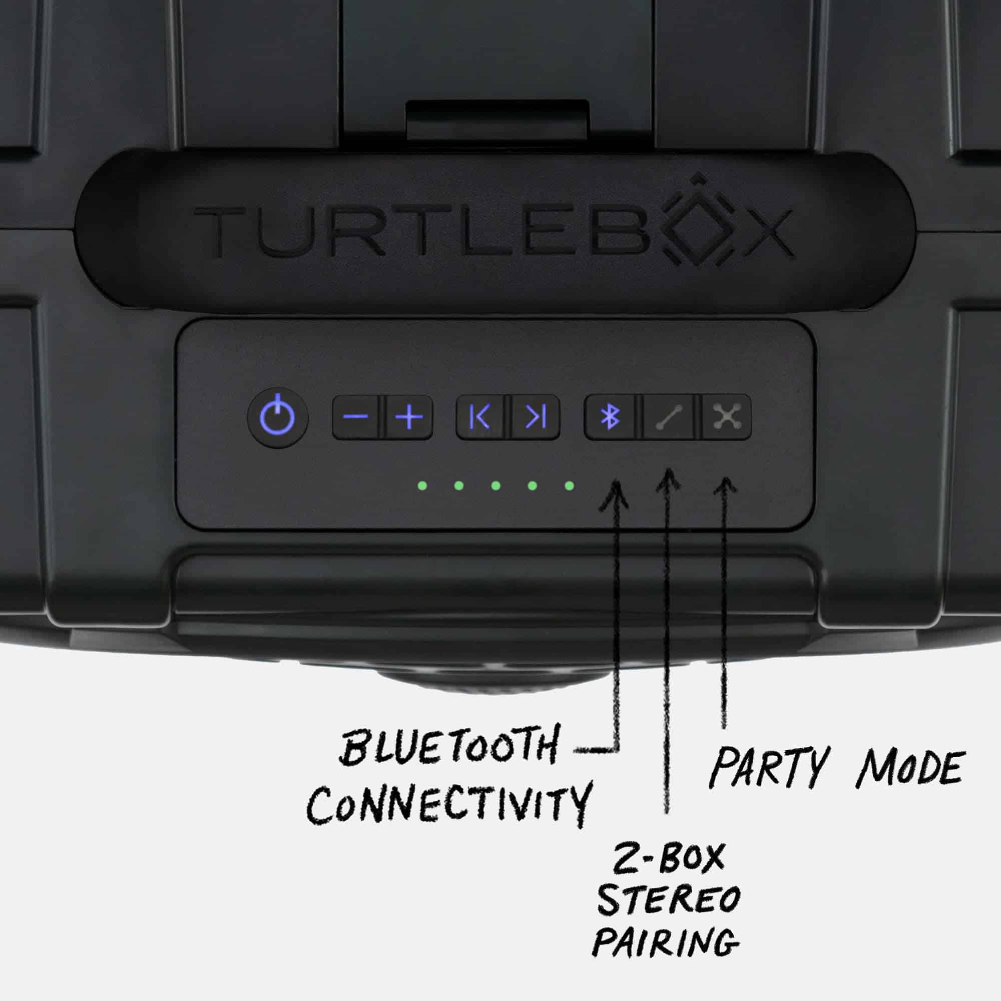 Alternative view of Turtlebox Original Gen 3: Altavoz Bluetooth -Green/Black