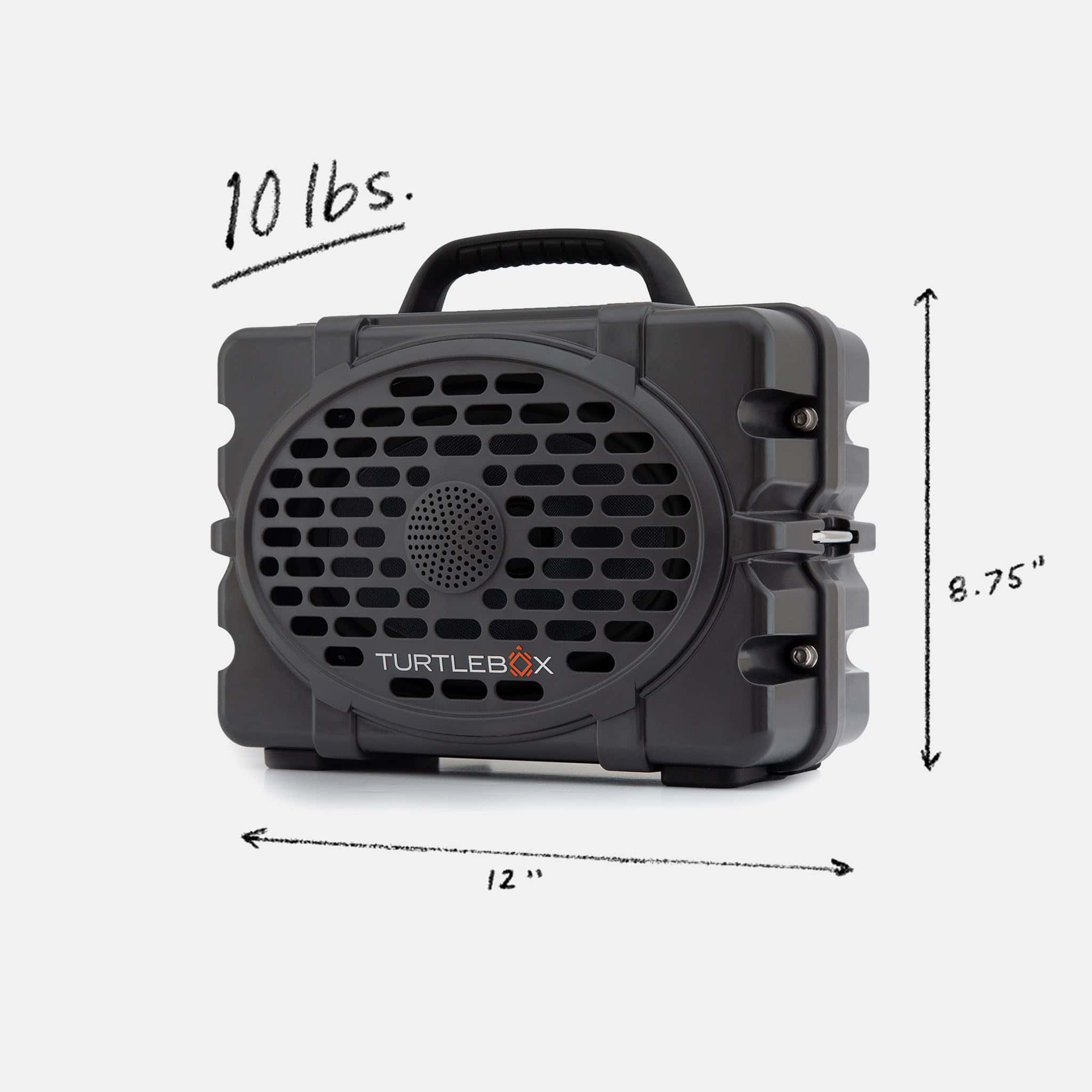 Alternative view of Turtlebox Original Gen 3: Altavoz Bluetooth -Gris