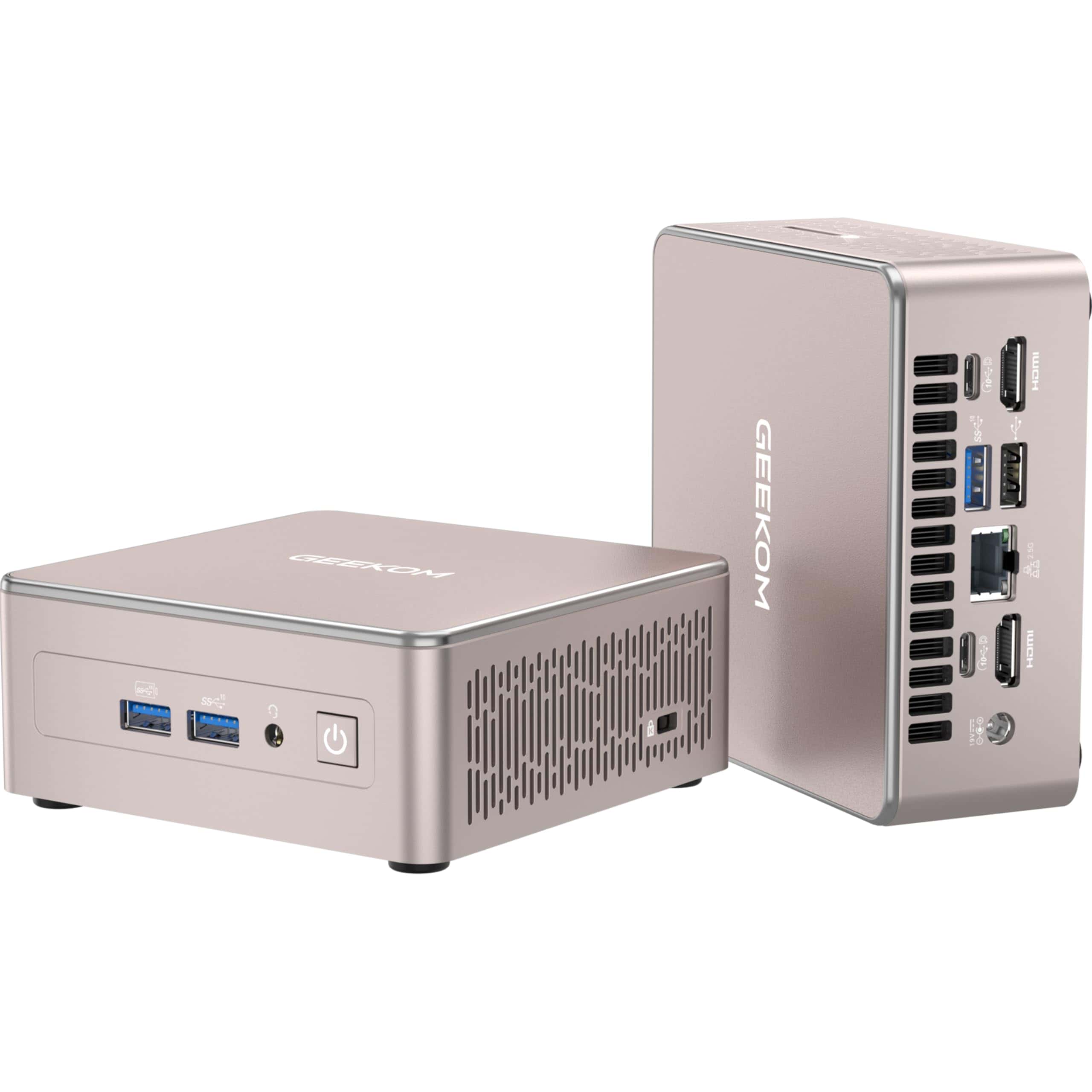 Mini PC GEEKOM A5 Edición 2025, AMD Ryzen 5 7430U, 16GB