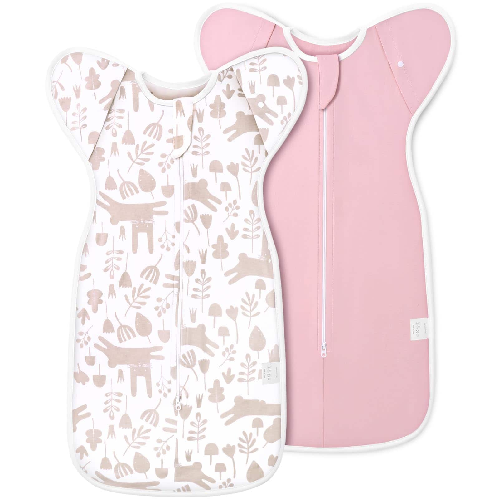 ANYEDDE 2-Pack Saco de Dormir de Transición para Swaddle -