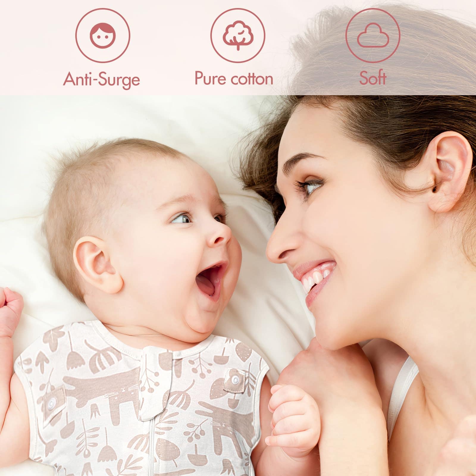 Alternative view of ANYEDDE 2-Pack Saco de Dormir de Transición para Swaddle -