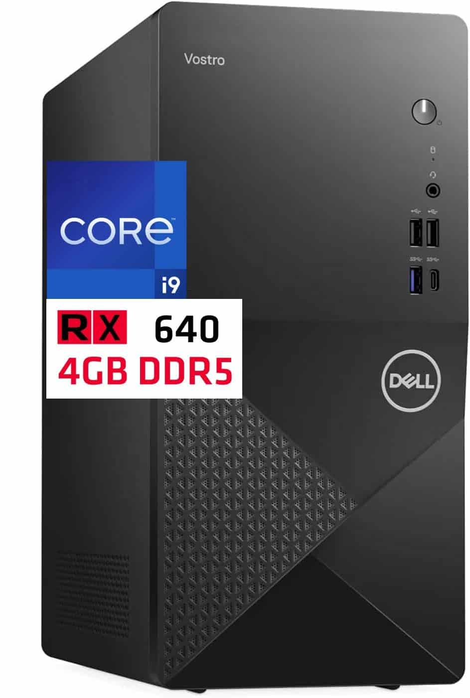 Computadora Dell Vostro 3030 Tower, Intel Core i9-12900K,
