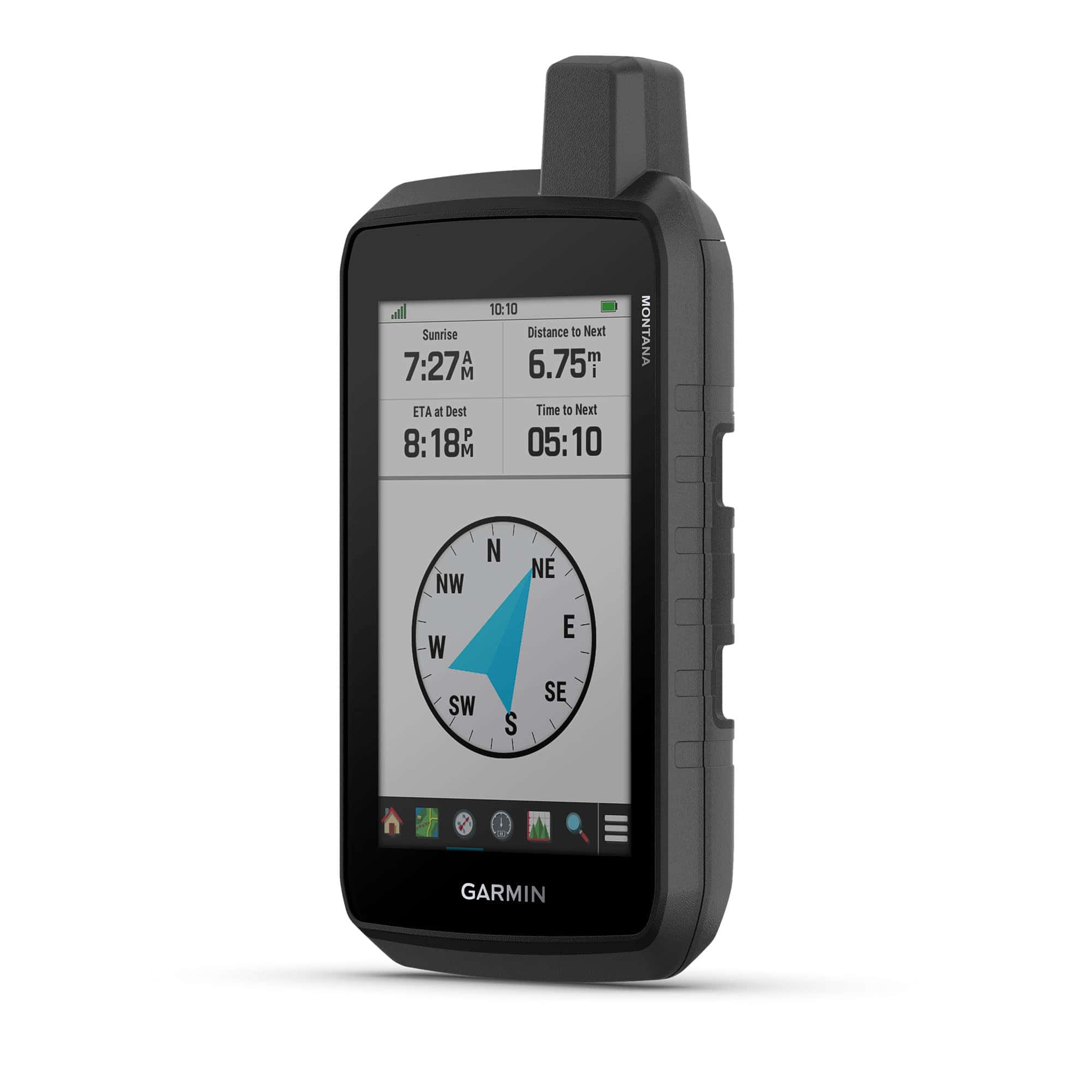 Alternative view of Garmin Montana 710, Navegador GPS resistente con pantalla