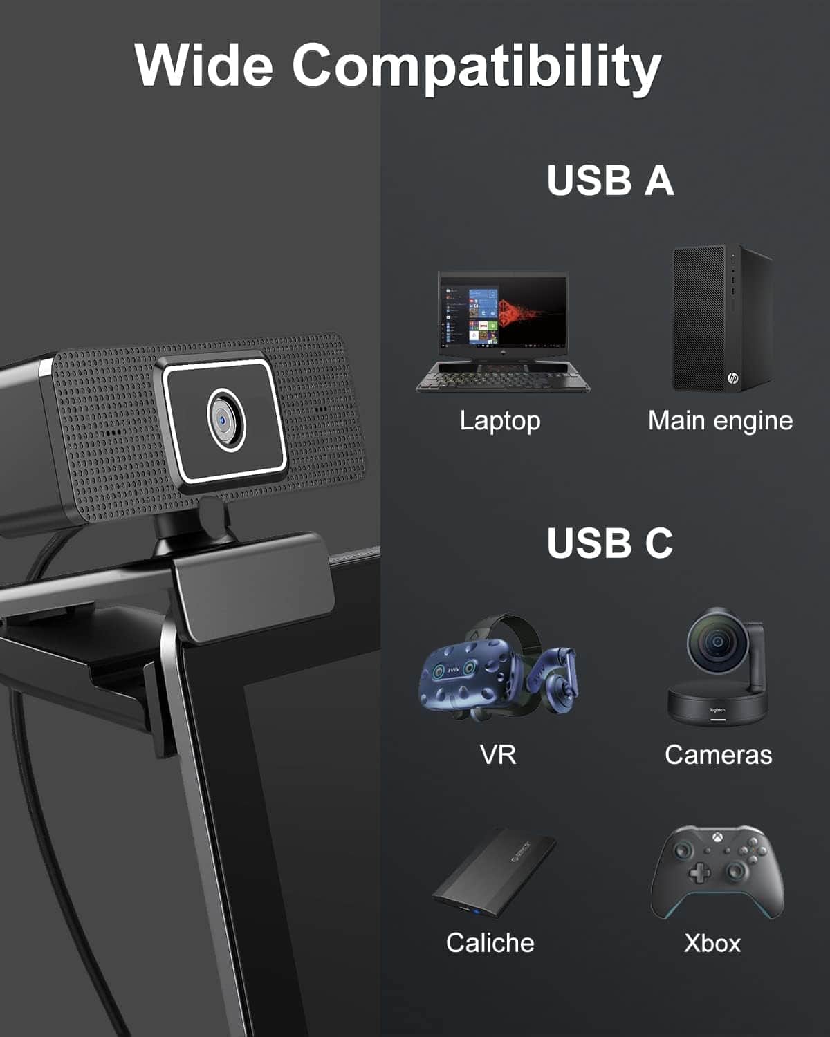Cable USB A a C de 50 pies, Velocidad de 10 Gbps de Fibra - Image 5
