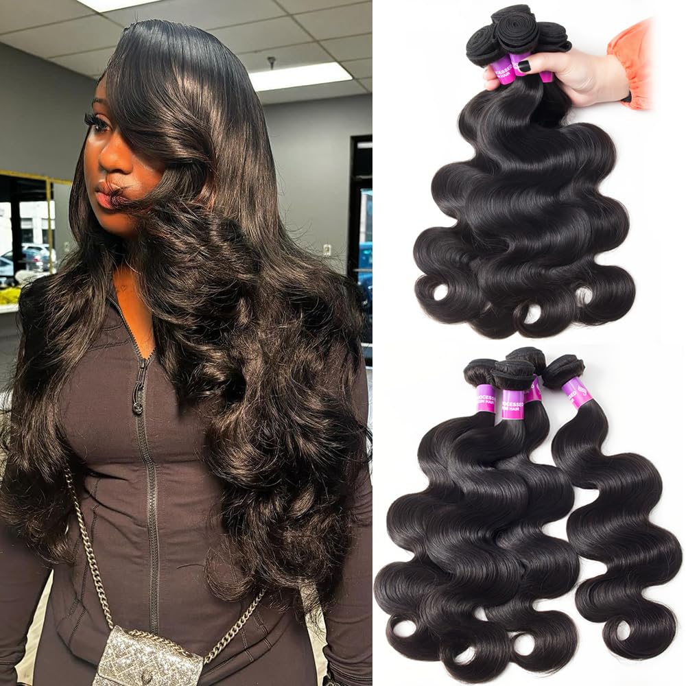 12A Paquetes de Cabello Humano 400g 4 Bundles Onda del
