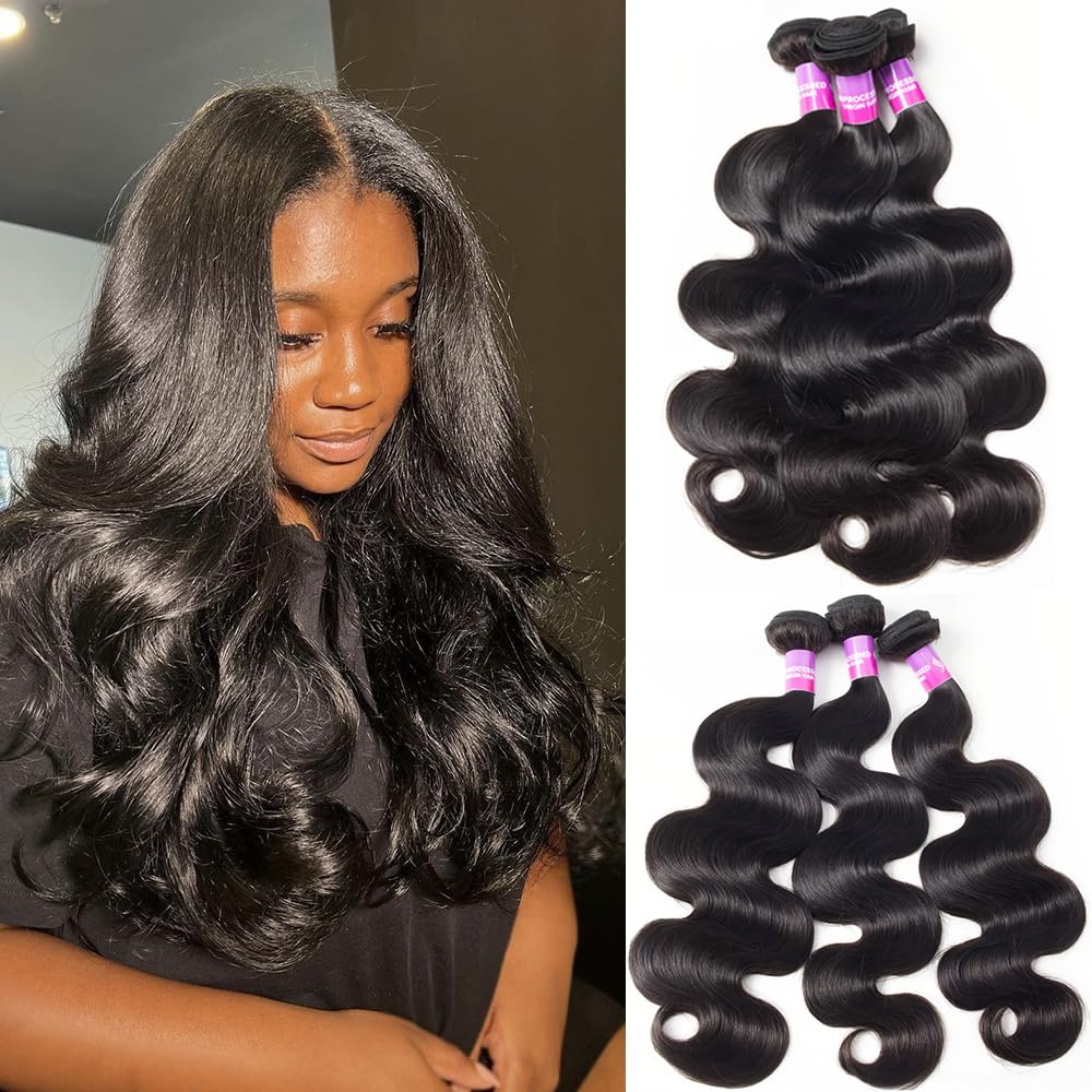 12A Extensiones de Cabello Humano 300g Ondas del Cuerpo
