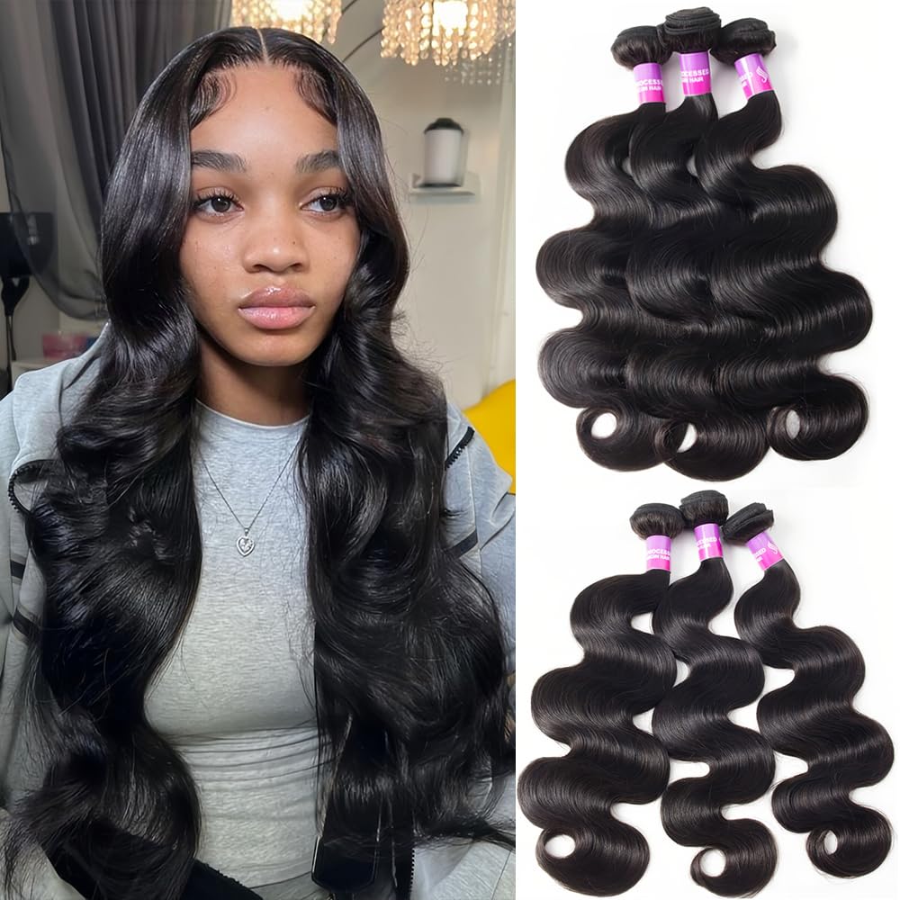12A Mechones de Cabello Humano 300g Onda del Cuerpo