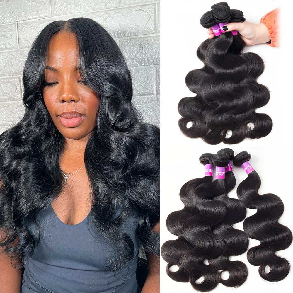 12A Extensiones de Cabello Humano Ondulado 400g 16 18 20 20