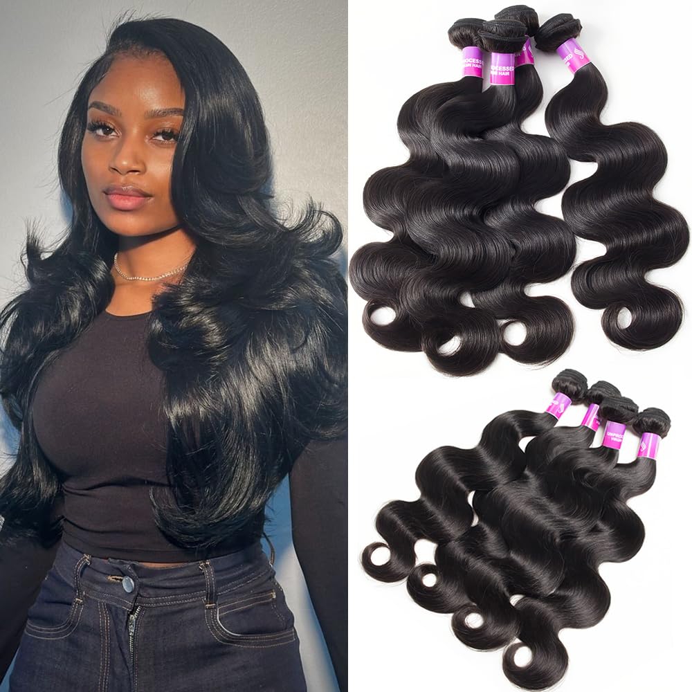 12A Extensiones de Cabello Humano en Ondas de Cuerpo 400g