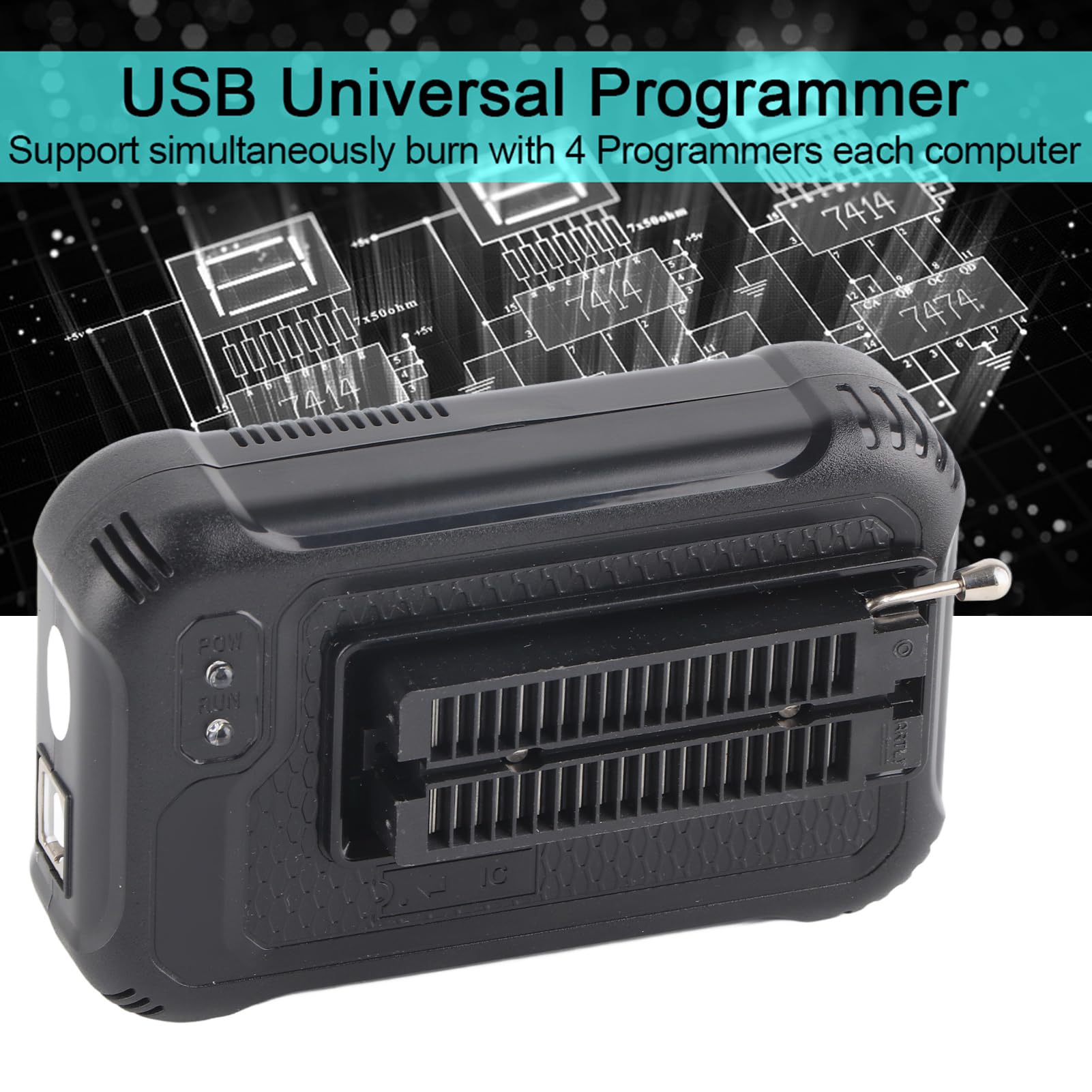 Programador USB, AVR USB Universal Programmer para TL866II - Imagen 3