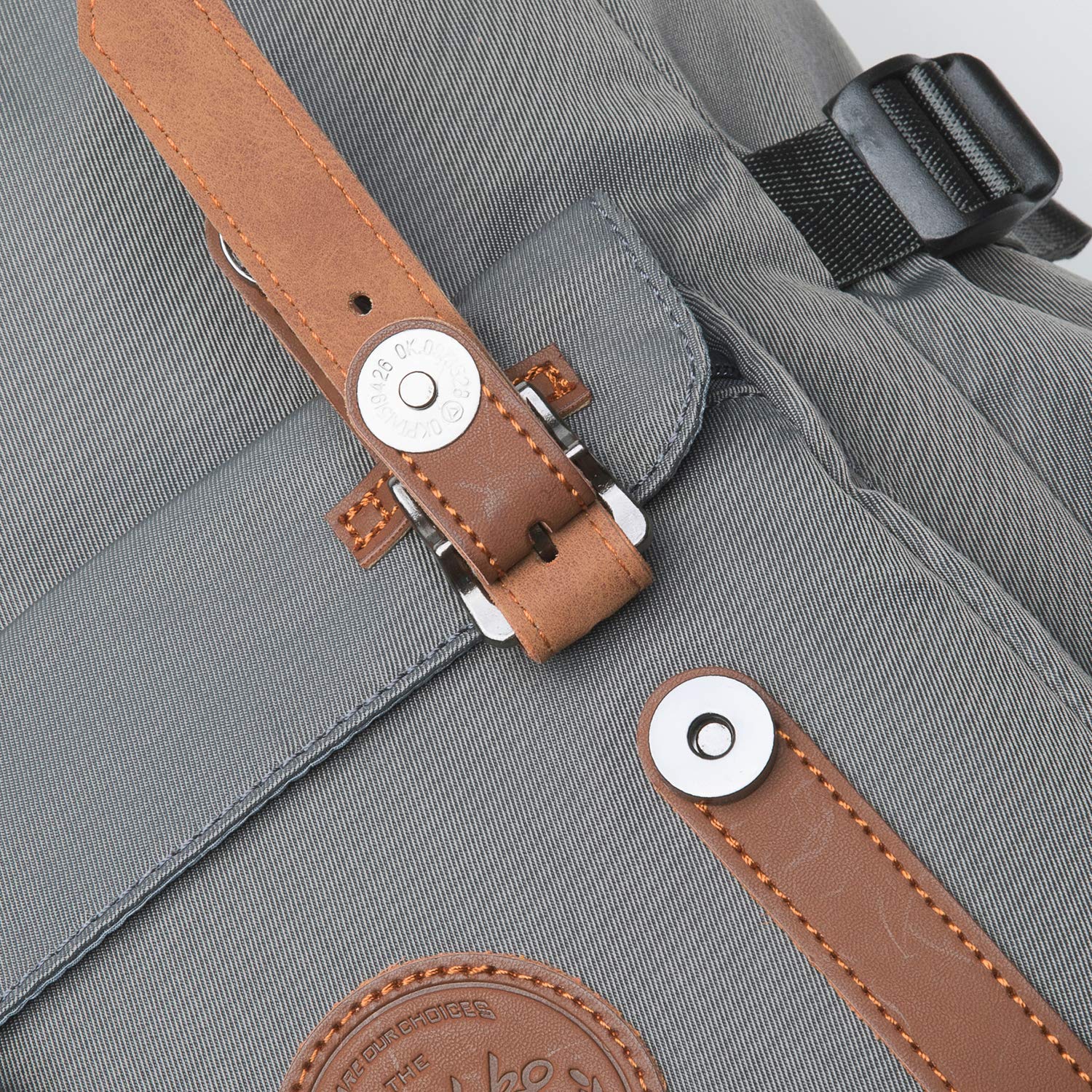 Mochila para laptop KAUKKO para -Gris - Image 9