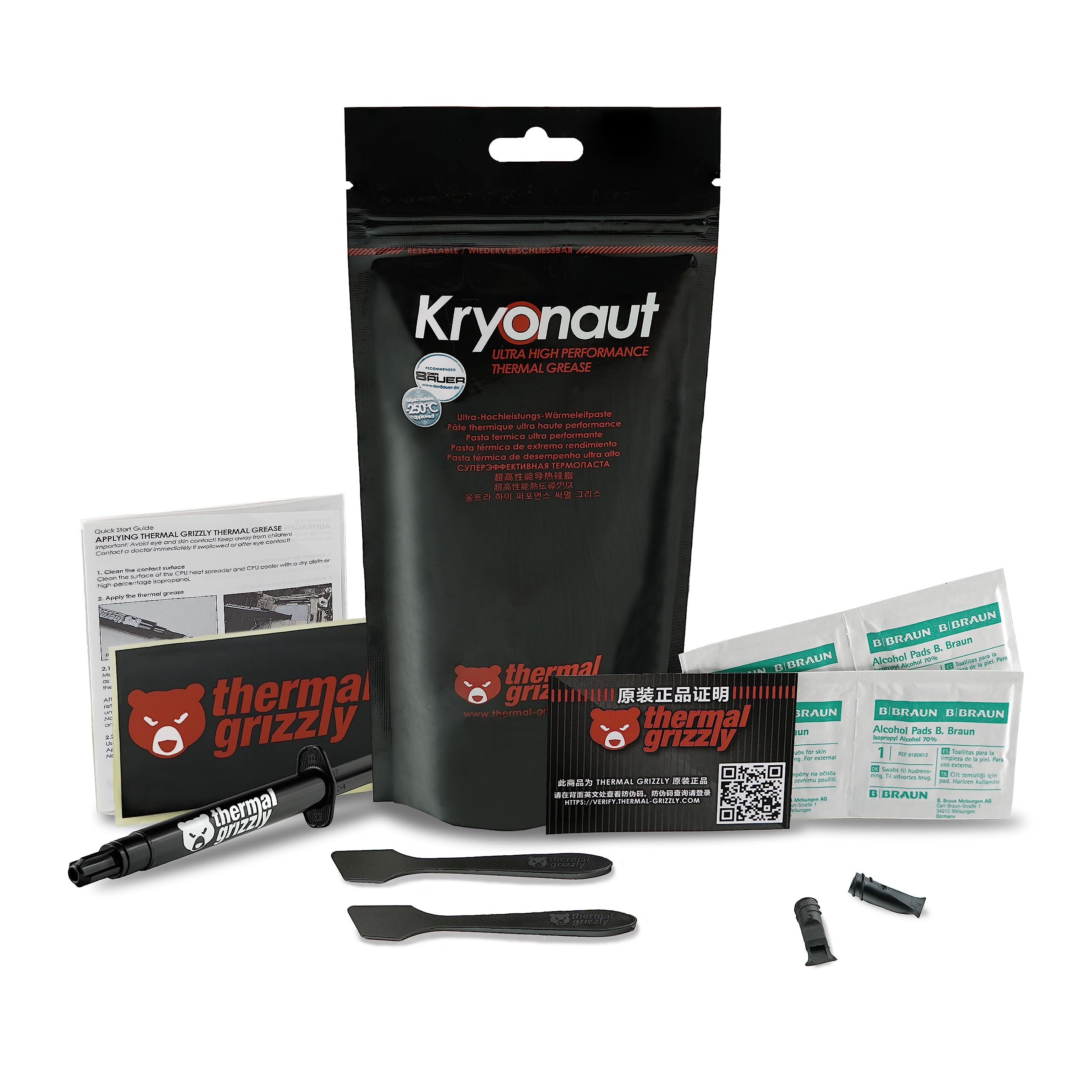 Pasta Térmica Thermal Grizzly Kryonaut - Set de 5,55 gramos