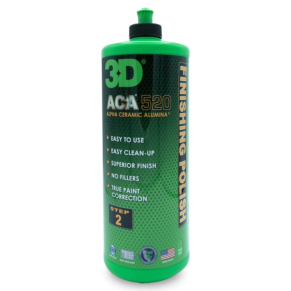 Pulidor de Acabado 3D ACA 520 - 32oz - Paso 2 Pulidor de