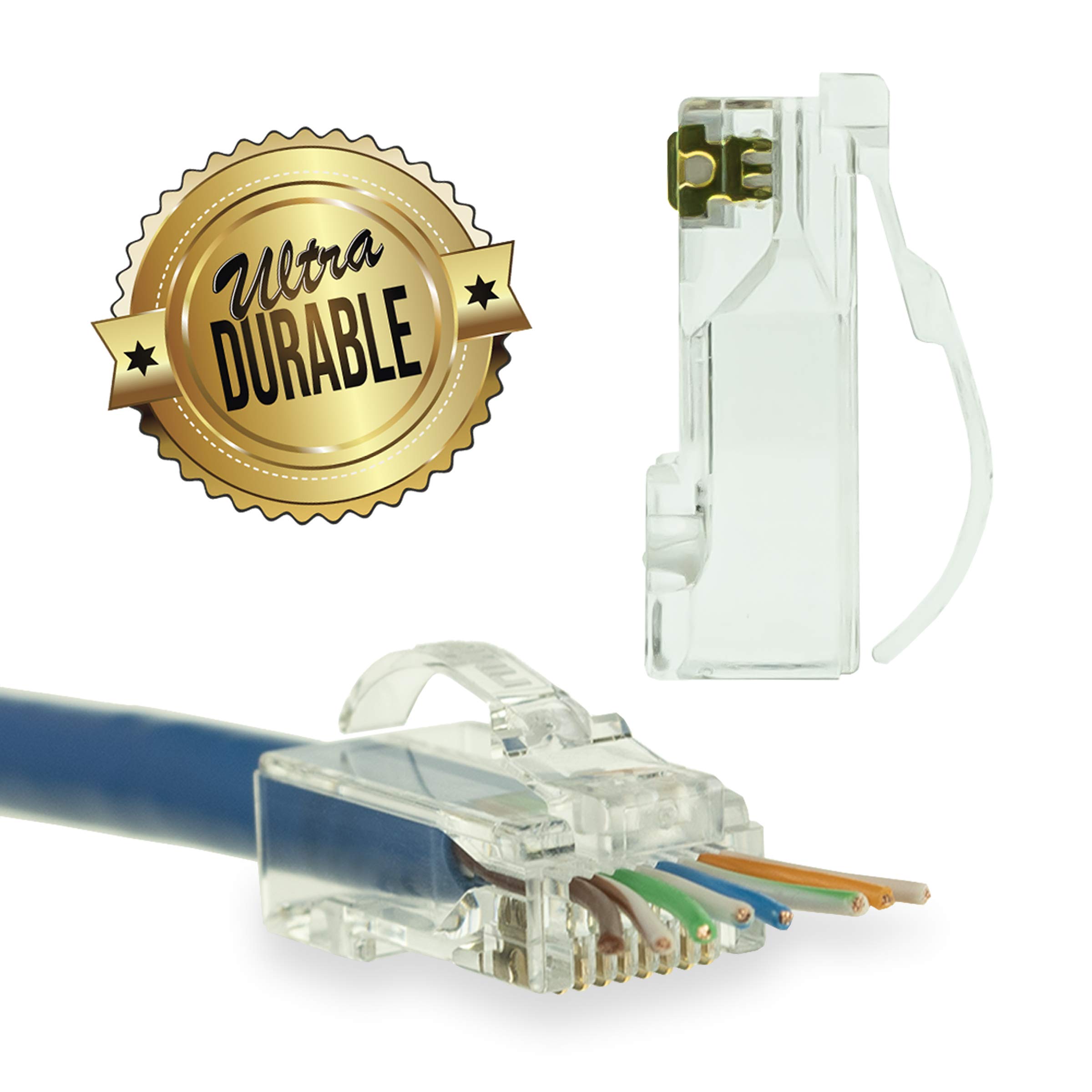 Linkup - Conectores Rj45 Cat6 Utp Sin Enganches Ez |