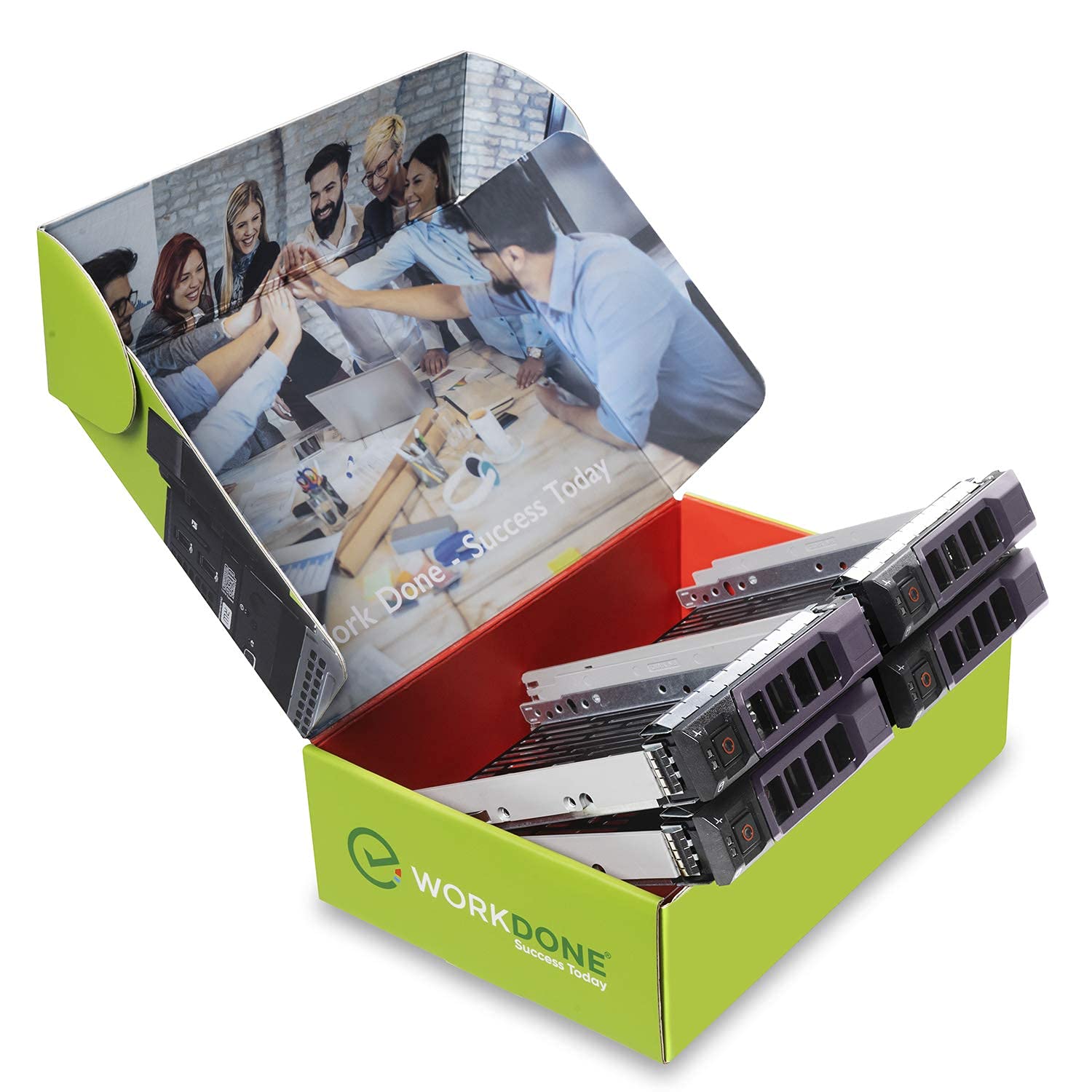WORKDONE 4-Pack - 3.5 inch Hard Drive Caddy - Compatible - Image 7