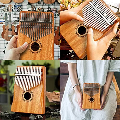 EASTROCK Kalimba Thumb Piano 17 Keys, Piano de Pulgar - Imagen 8