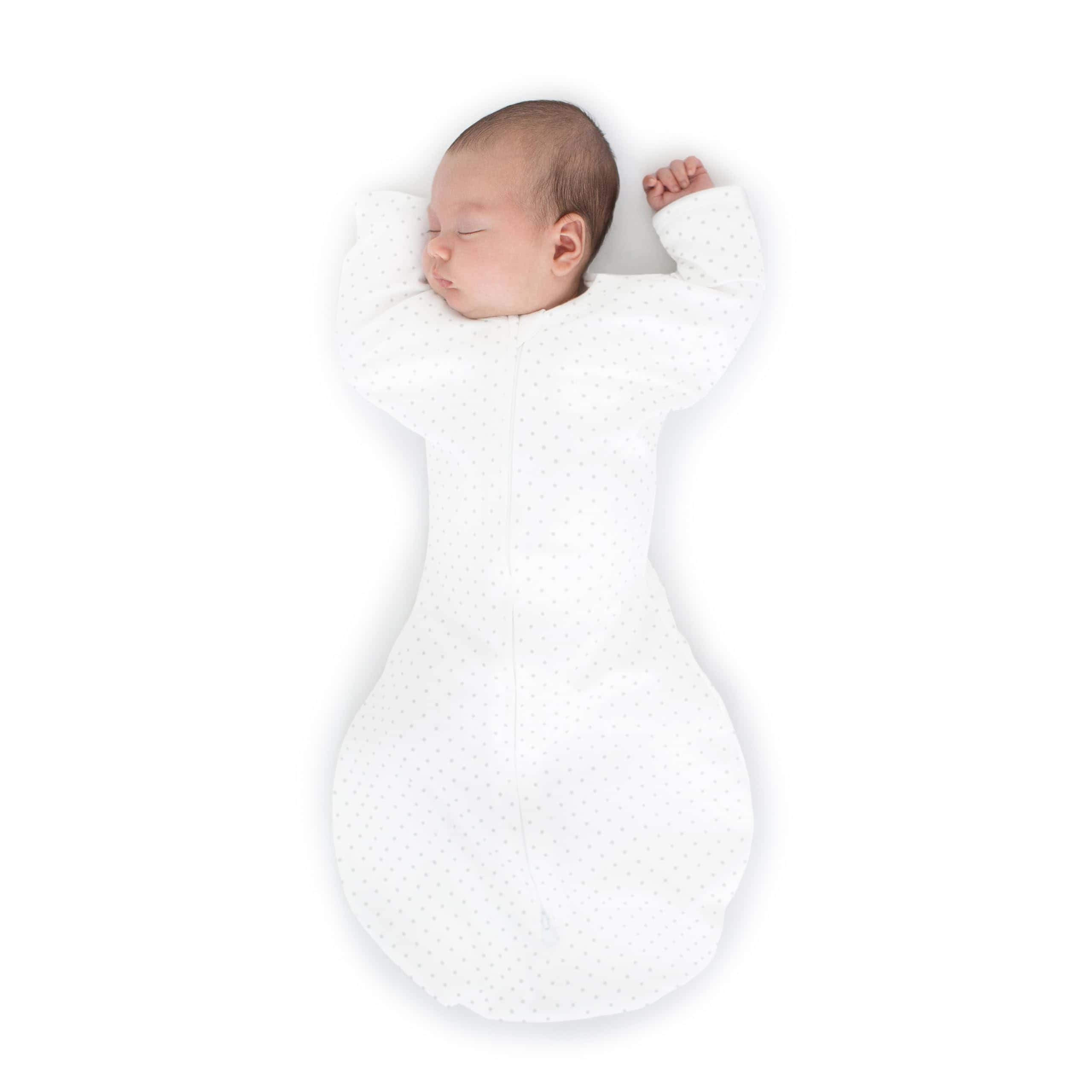 Saco de Envolver Transicional SwaddleDesigns, Mangas Cortas