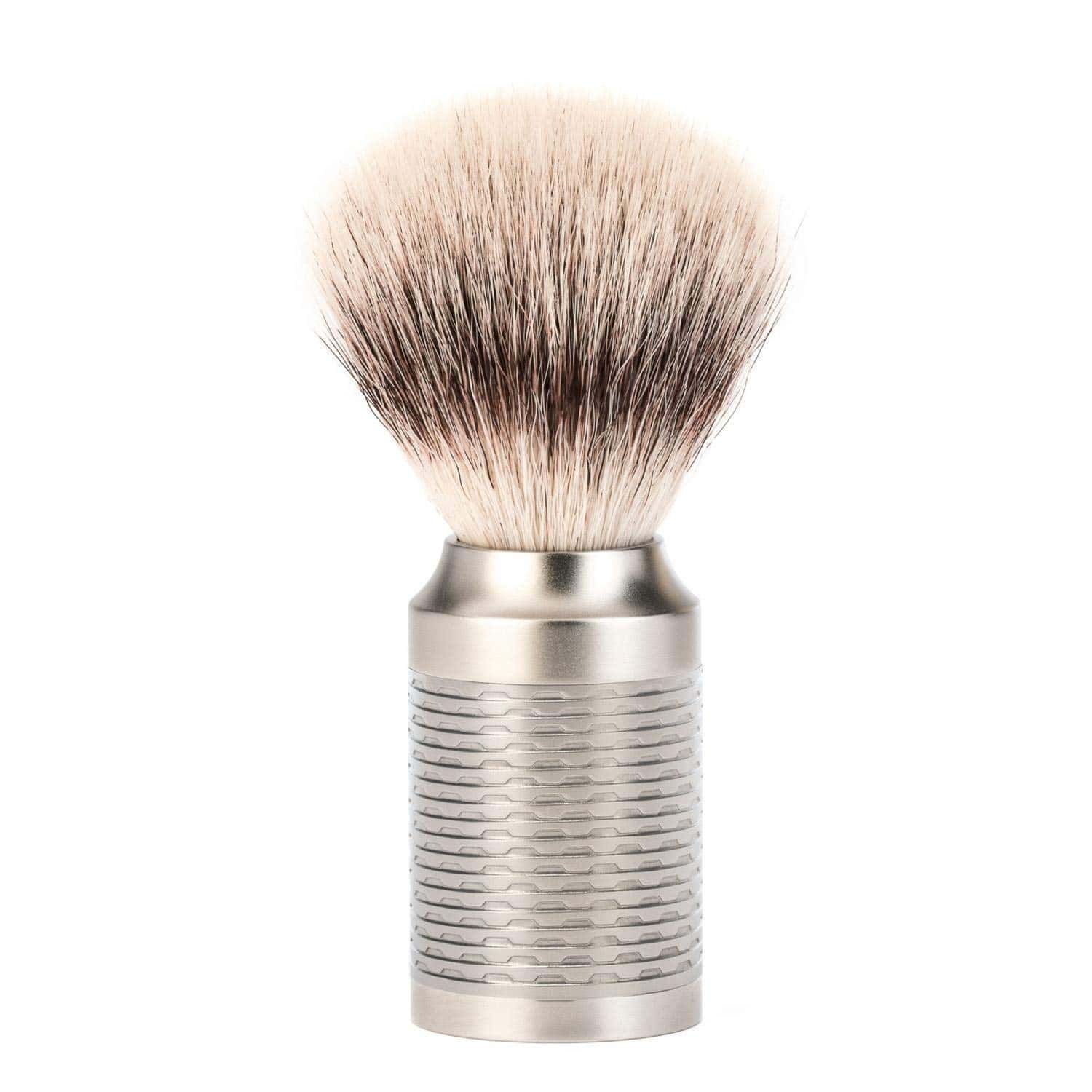 Brocha de Afeitar MÜHLE ROCCA Pure Matt de Acer inoxidable
