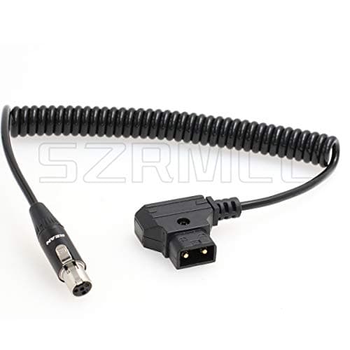 Cable de Alimentación Enrollable SZRMCC TVLogic VFM Monitor