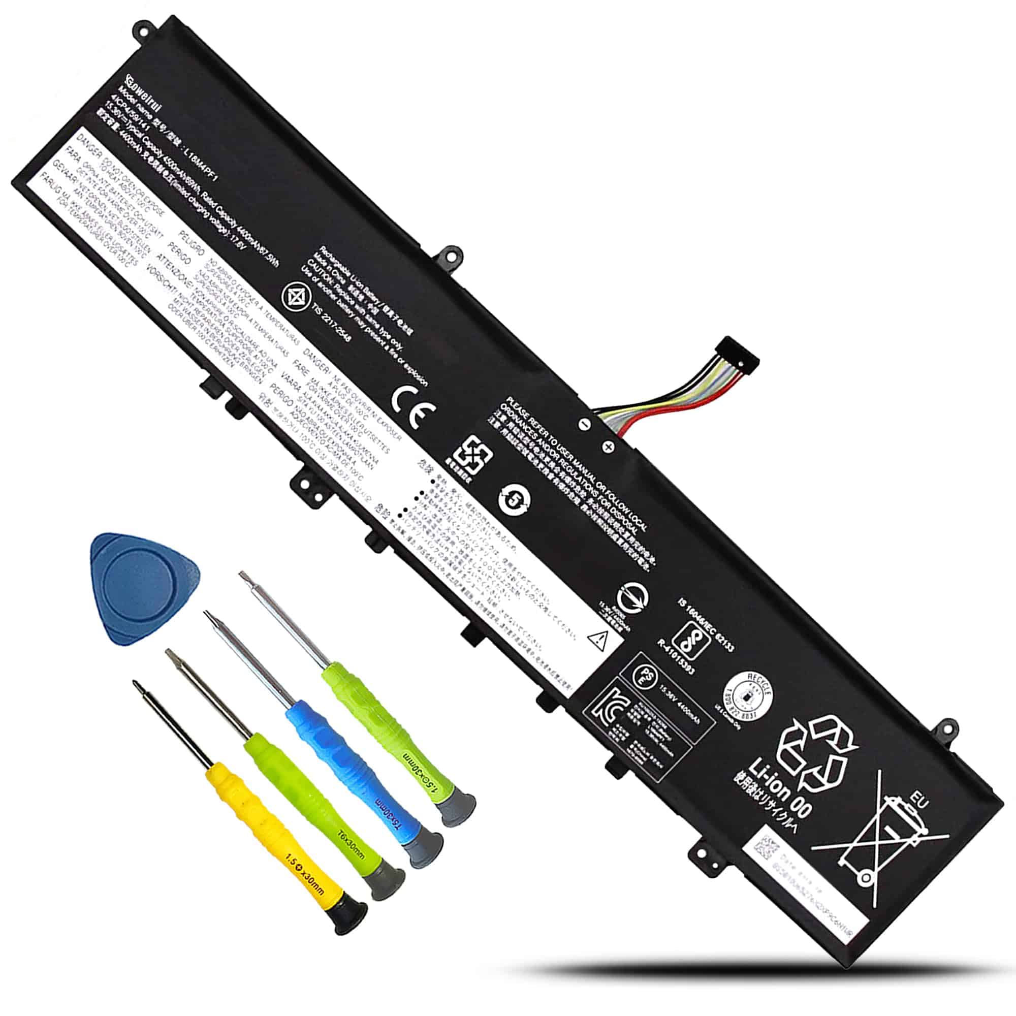 Batería BOWEIRUI L18M4PF1 L18D4PF1 para Lenovo Yoga