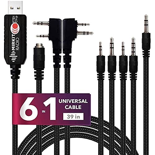 Cable De Programación Usb Mirkit Ftdi Modelo 5 Para Radios