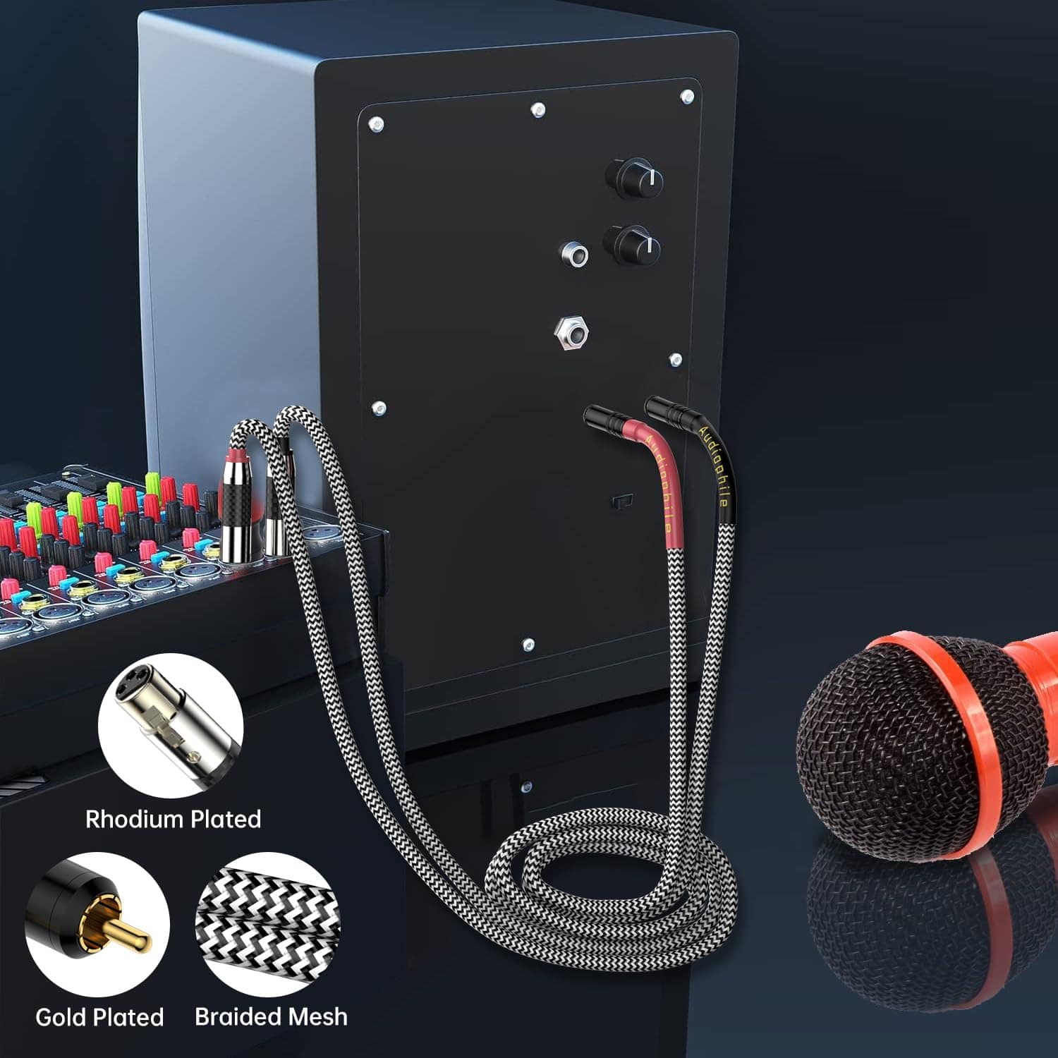 Cables de conexión equilibrados de audio de alta fidelidad - Image 3