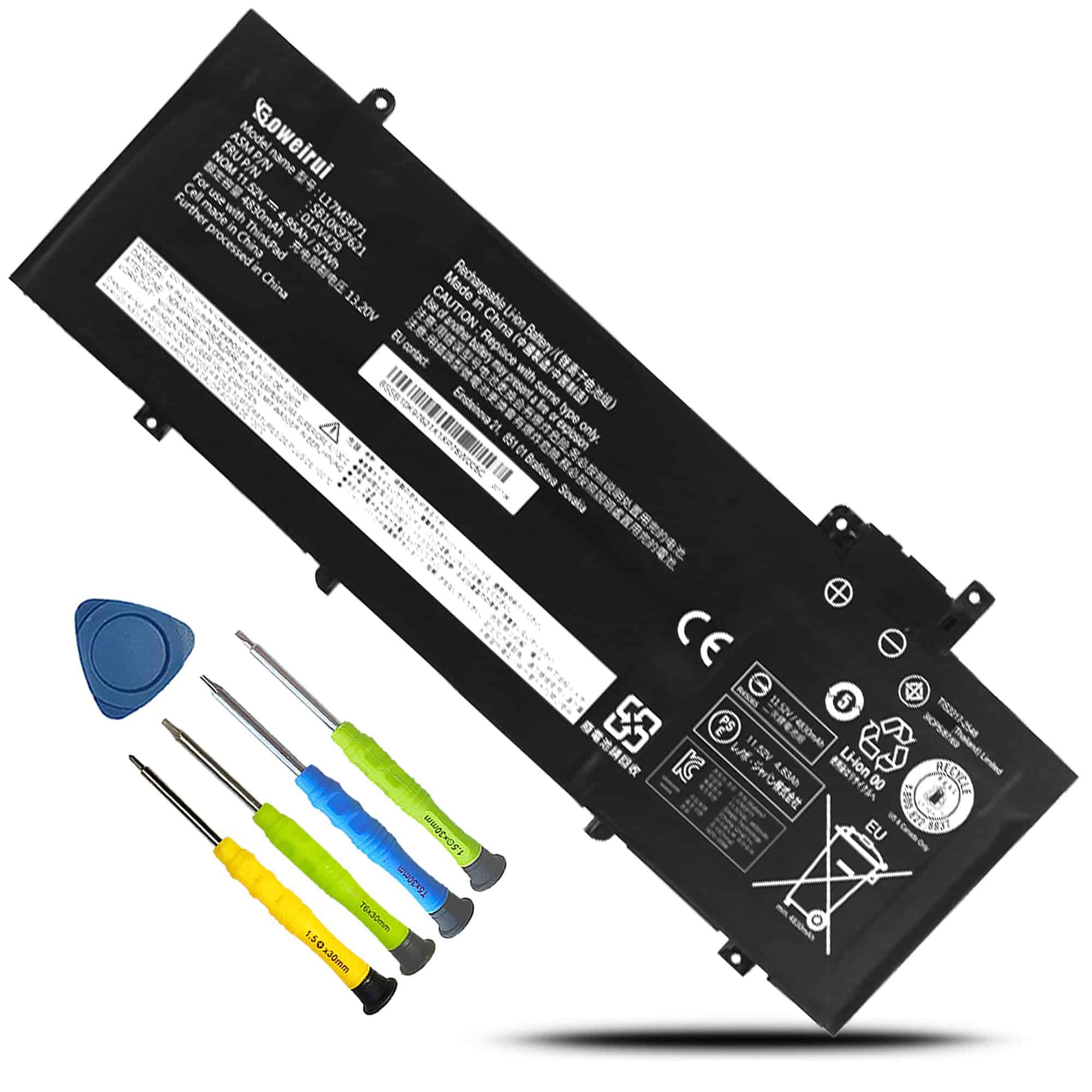 Batería de laptop BOWEIRUI 01AV478 01AV479 L17L3P71