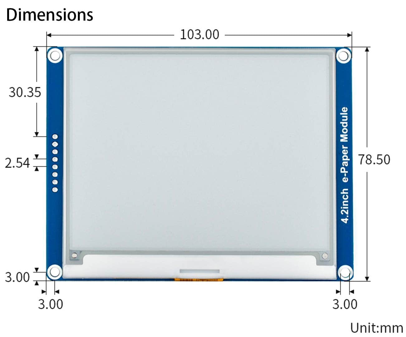 Display E-Ink Waveshare 4.2'' Para Raspberry Pi 400x300 - Image 8